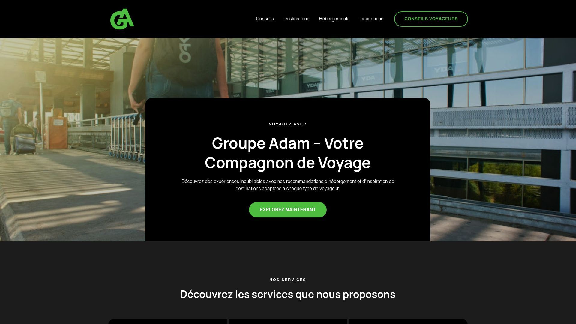 Preview of groupeadam.fr