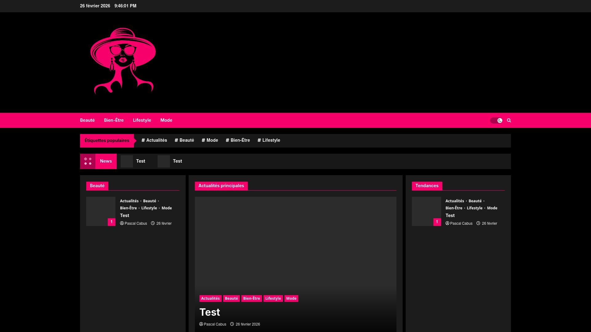 Preview of lescapricesdecindy.fr