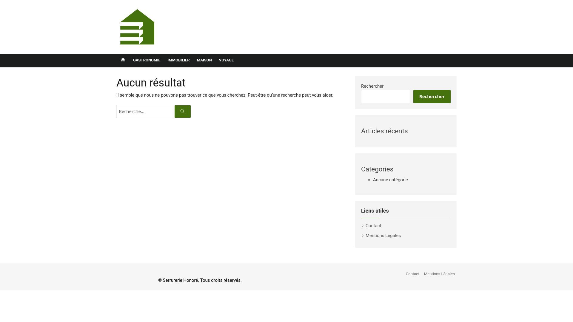 Preview of serrurerie-honore.fr
