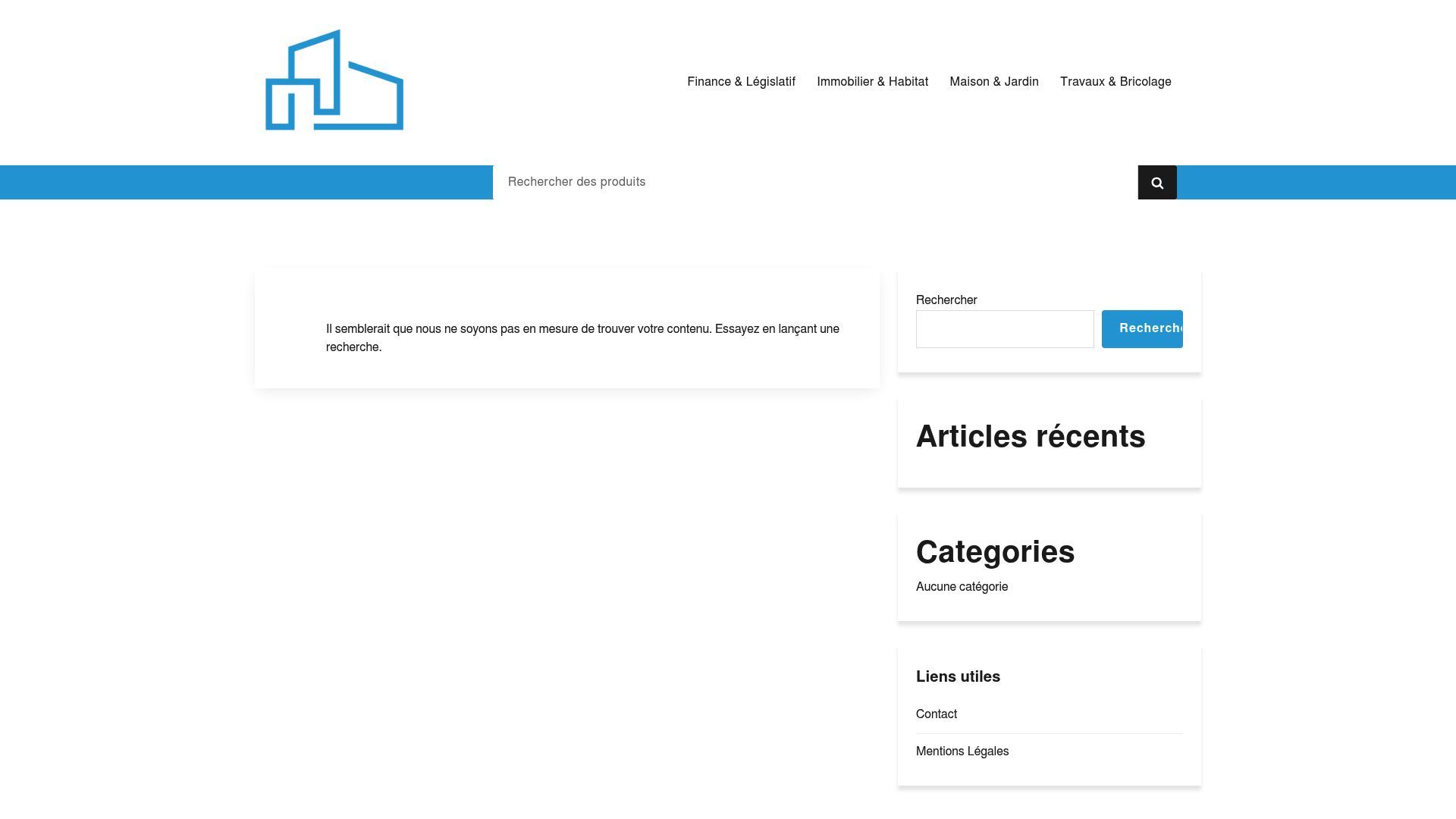 Screenshot of immeuble-paris.fr