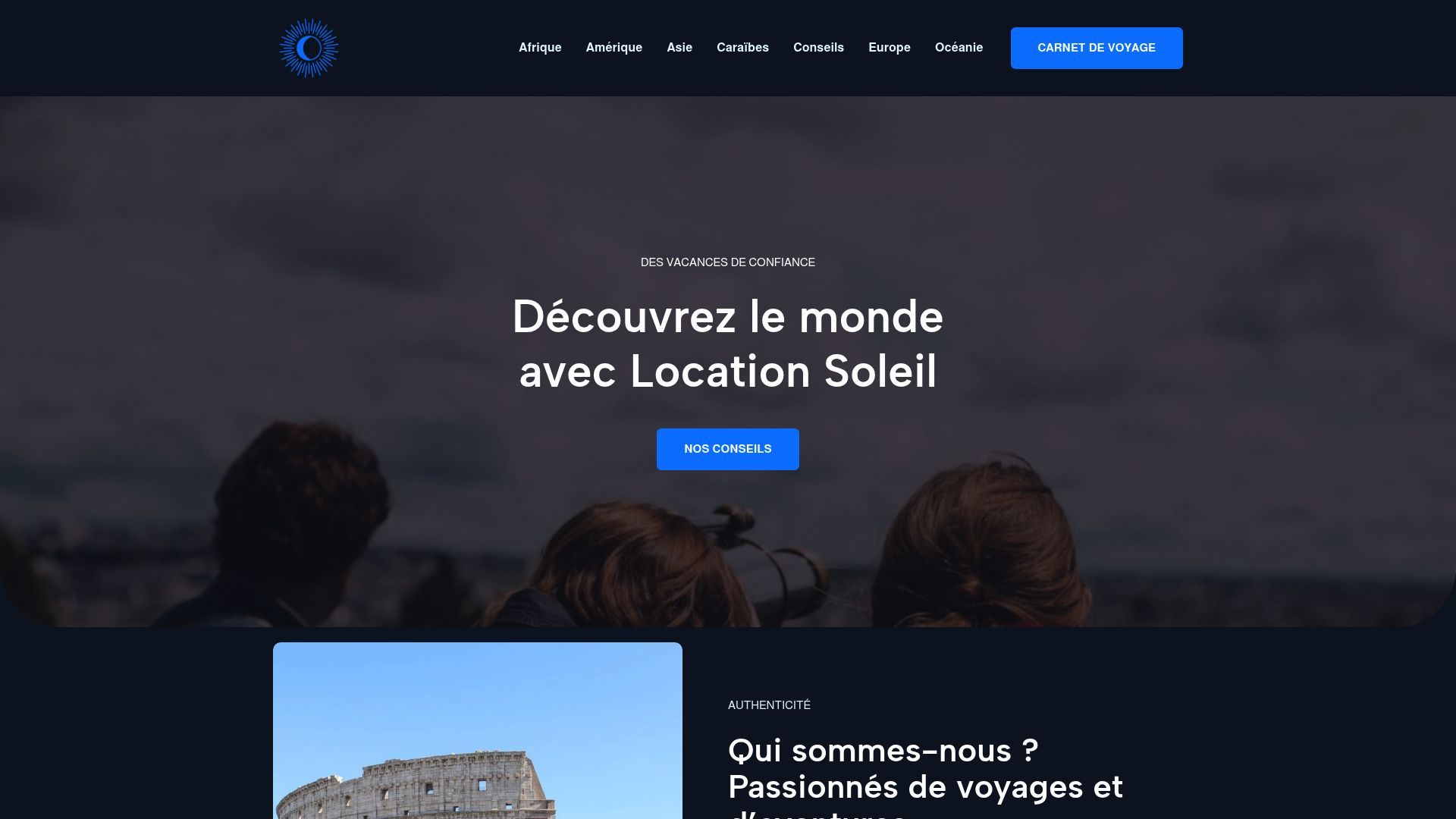 Preview of location-soleil.fr