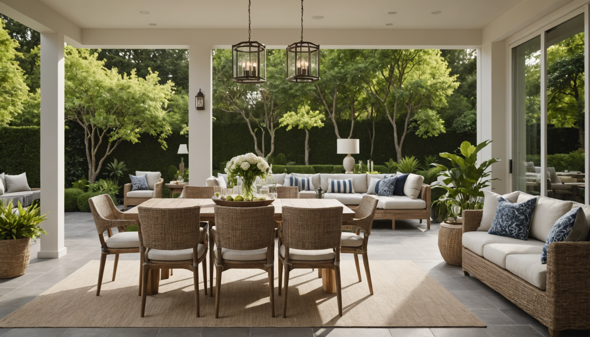 Vivre harmonieusement entre l'intérieur et l'extérieur