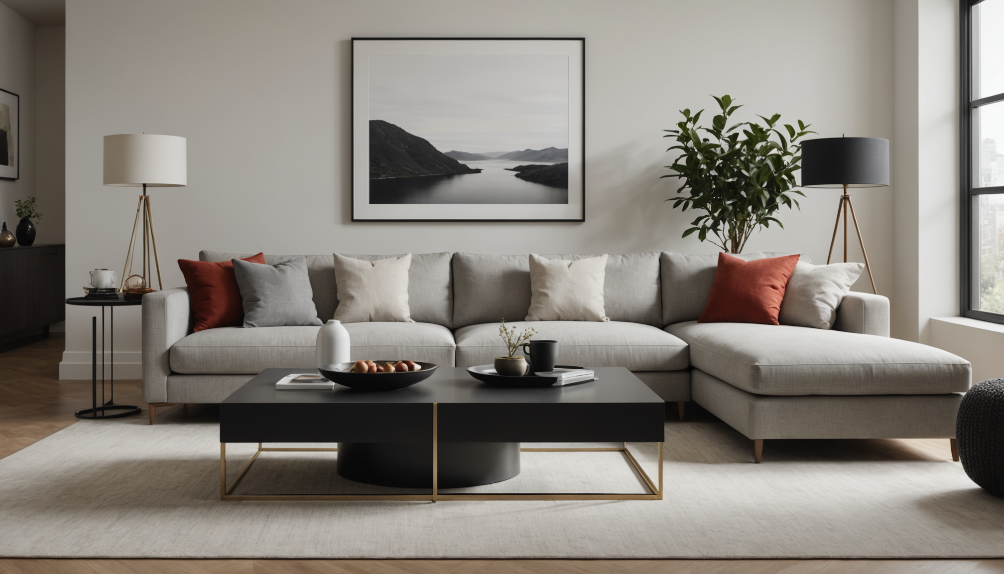 style et élégance : quand la simplicité sublime la beauté — les surfaces dégagées ne constituent pas un vide