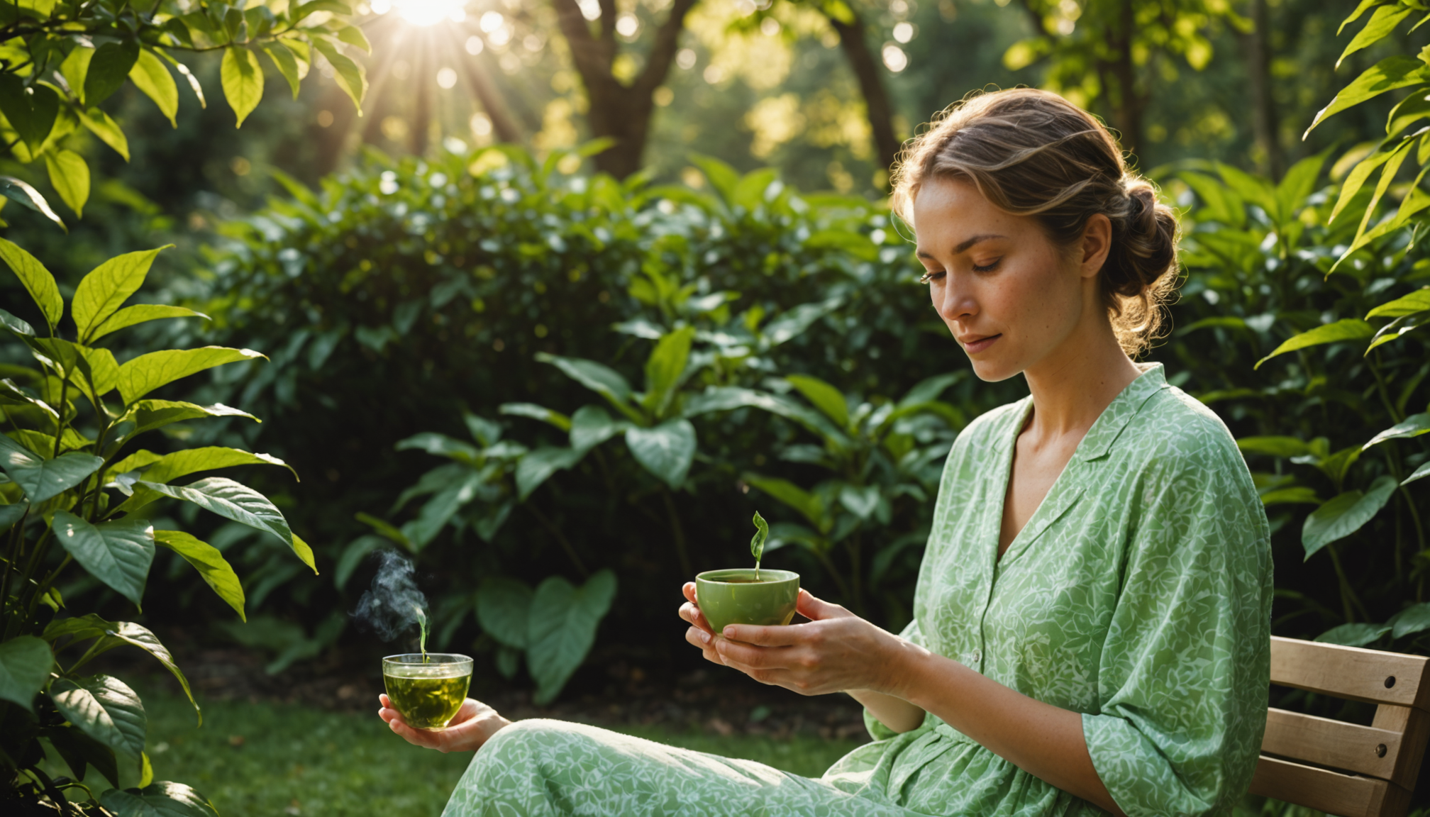 la nature sublime-t-elle notre beauté ? — e cicatrisation et anti-âge thé vert antioxydant puissant