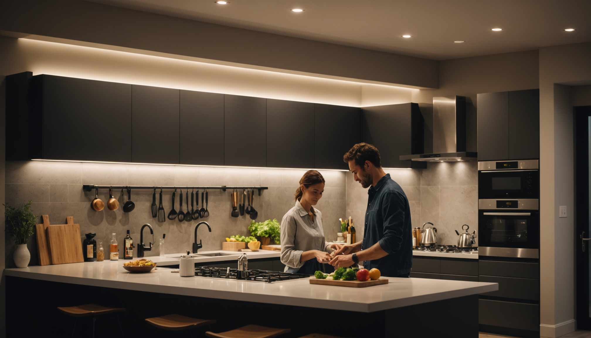 impact a l'éclairage sur notre confort à la maison ? — la cuisine exige une attention particulière aux zones