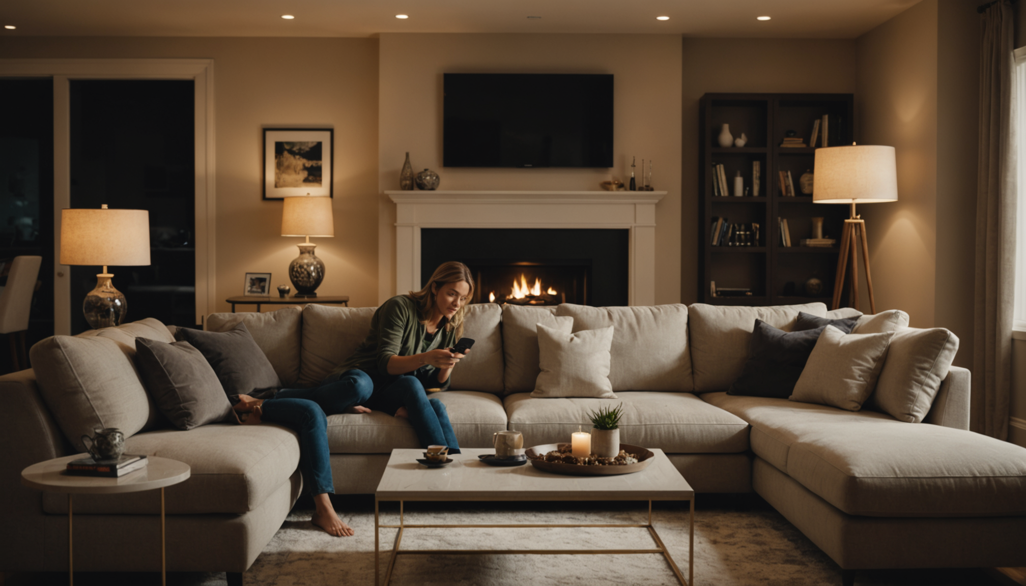 Illustration : les gradateurs tactiles ou à télécommande offrent un — impact a l'éclairage sur notre confort à la maison ?