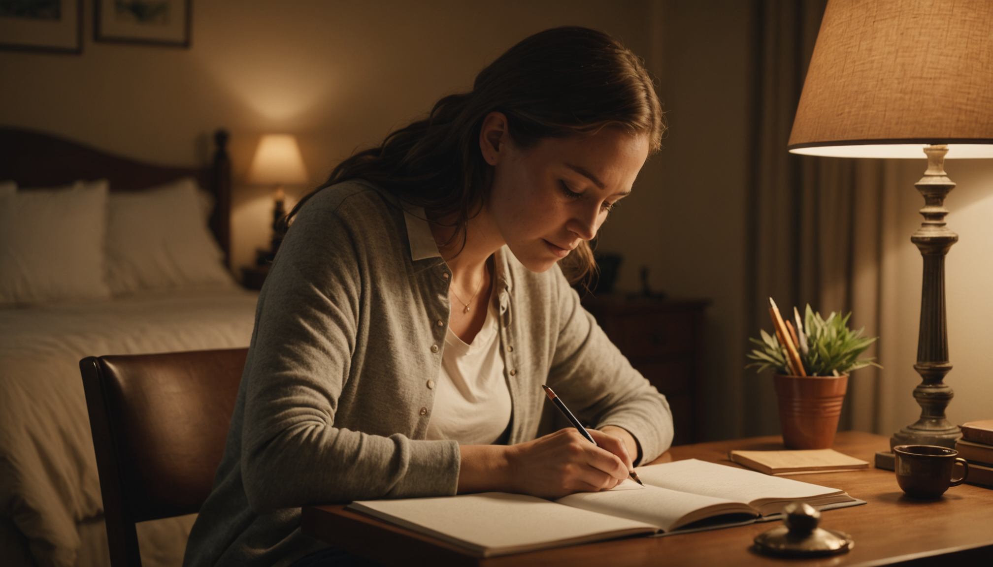 Illustration : tenir un journal de gratitude transforme votre perspective — prévention et bien-être : santé et mode de vie équilibré