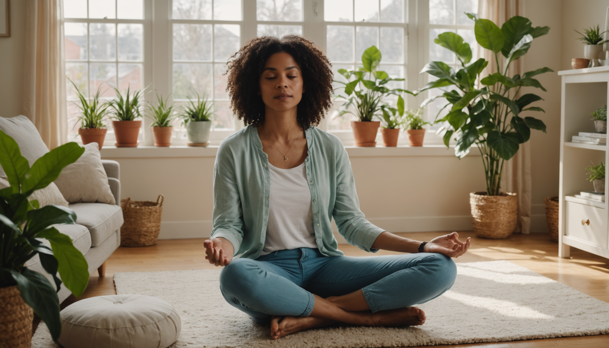 Illustration : observez les moments où vous vous sentez naturellement — harmonie et équilibre : l'art de vivre sereinement