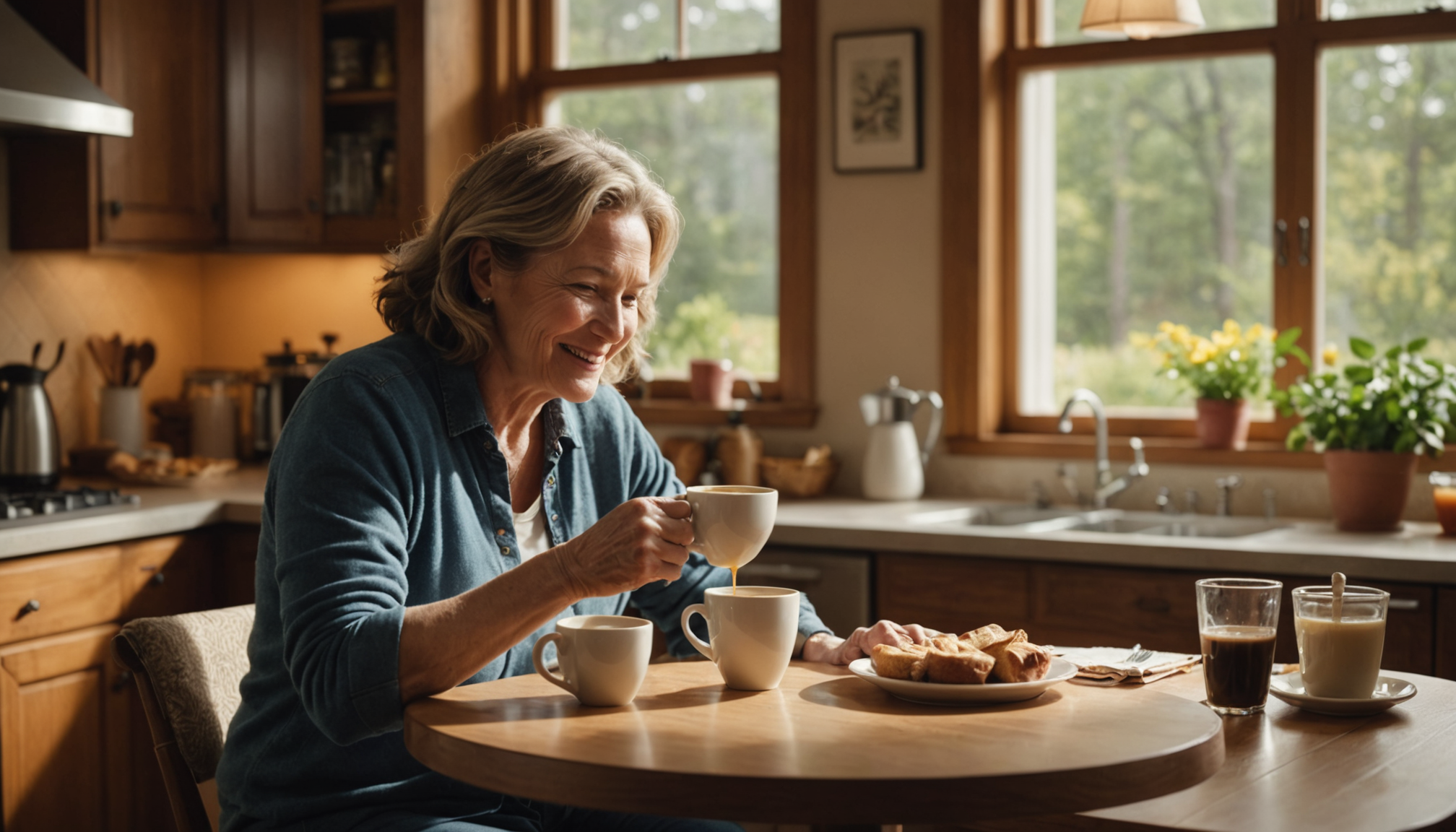Illustration : commencez par remplacer une seule tasse de café — maman épanouie : 3 alternatives au café pour dire adieu à la fatigue