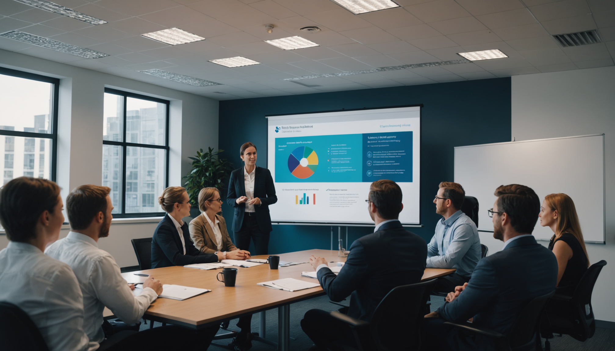 Illustration : synchronisez vos animations avec votre discours. révélez un — faire un powerpoint qui attire l'attention ?
