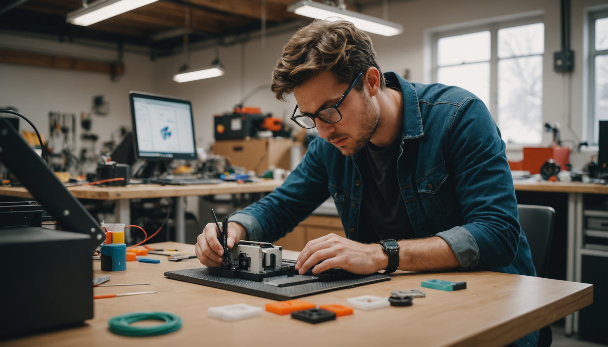 Illustration : pour un projet nécessitant cinq itérations, l'impression 3d — impression 3d pour prototypage : avantages, délais et coûts