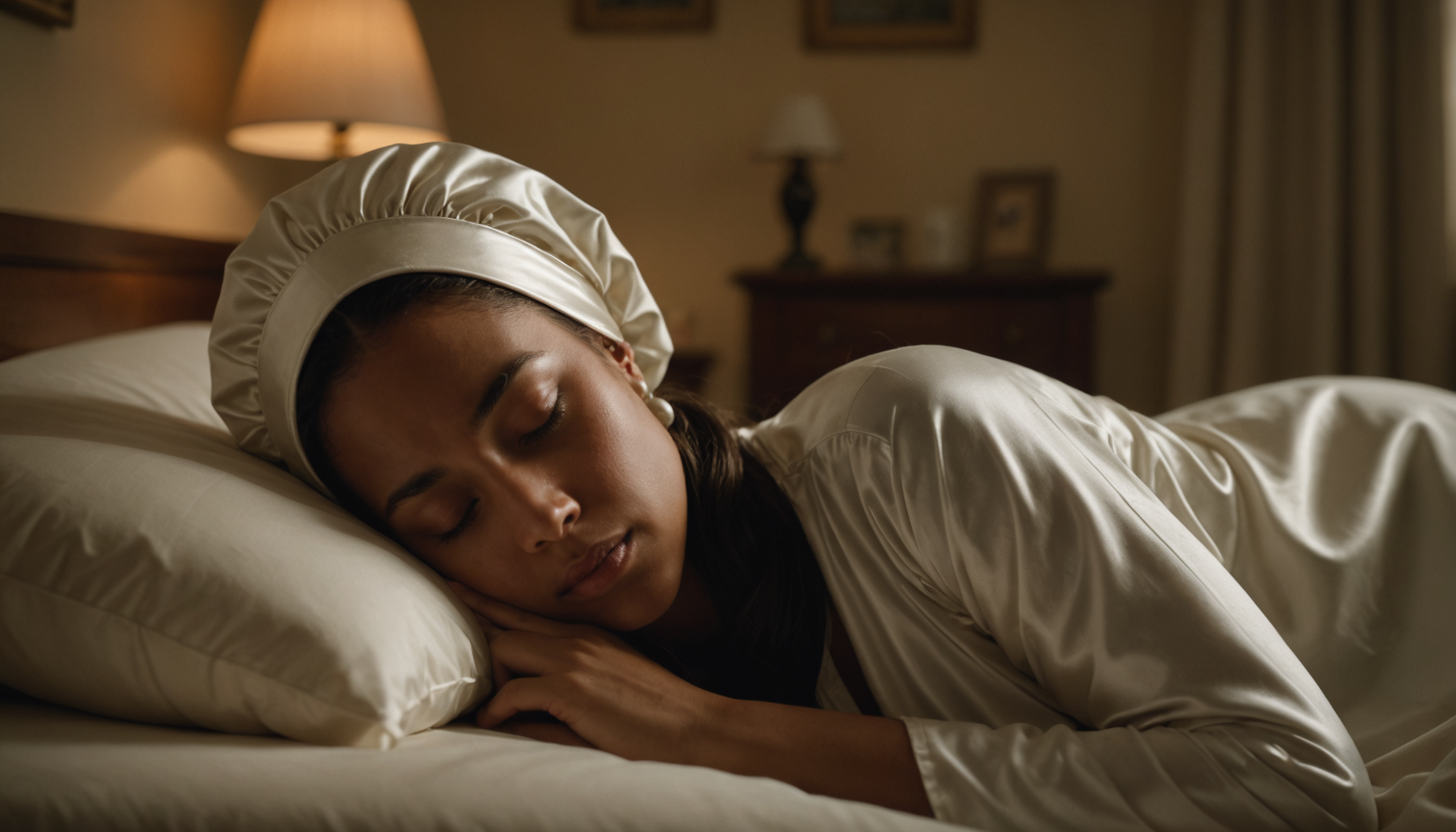 Illustration : la prévention reste toujours plus efficace que la — adopter le bonnet en satin : le geste beauté que tout le monde oublie