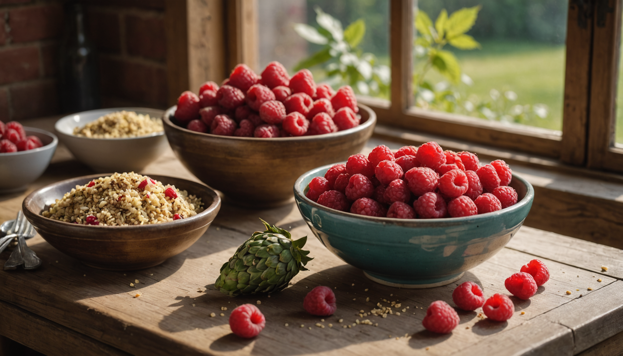 Illustration : e à soupe framboises : 8 g pour — ce que l'on ignore souvent sur l'impact des fibres alimentaires