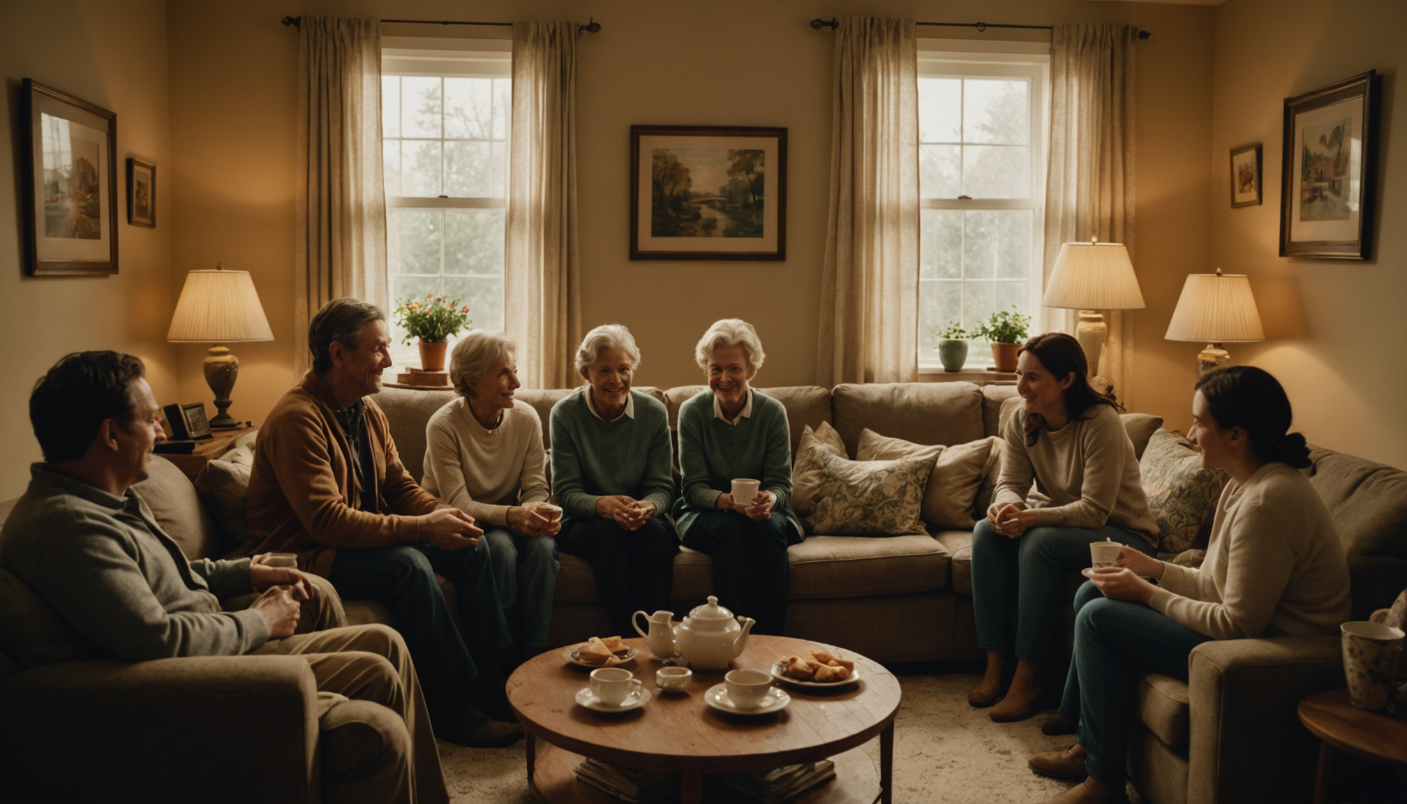 ce que l'on ne dit pas sur les liens familiaux et amicaux — est pas dit devient paradoxalement omniprésent, colorant chaque