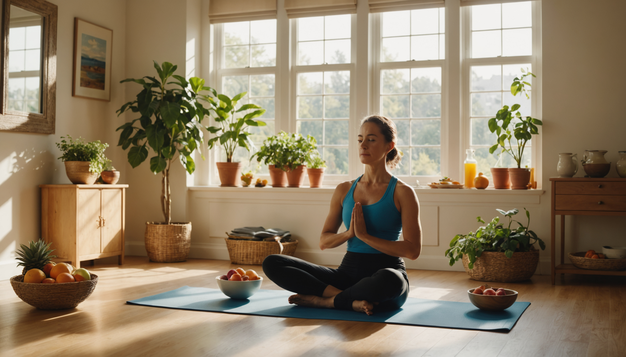 Illustration : la prévention n'est pas l'absence de maladie, mais — bien-être et prévention : l'équilibre santé au quotidien