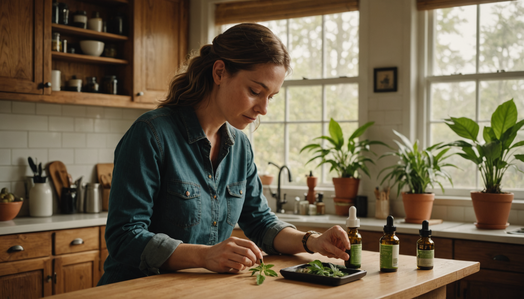 Illustration : un changement de couleur vers le brun foncé, — huile de cbd : le guide complet pour débuter en 2026