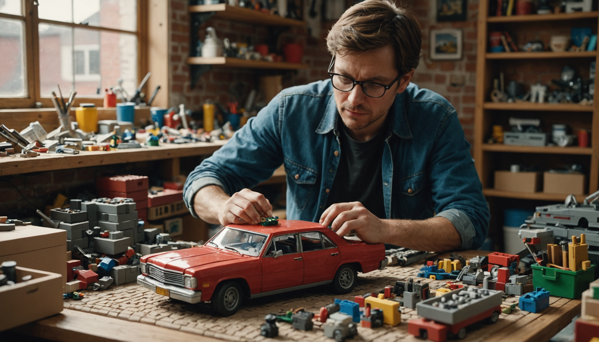 Illustration : la construction d'une voiture en briques n'est pas — meilleures voitures à construire en briques inspirées de tourissmo