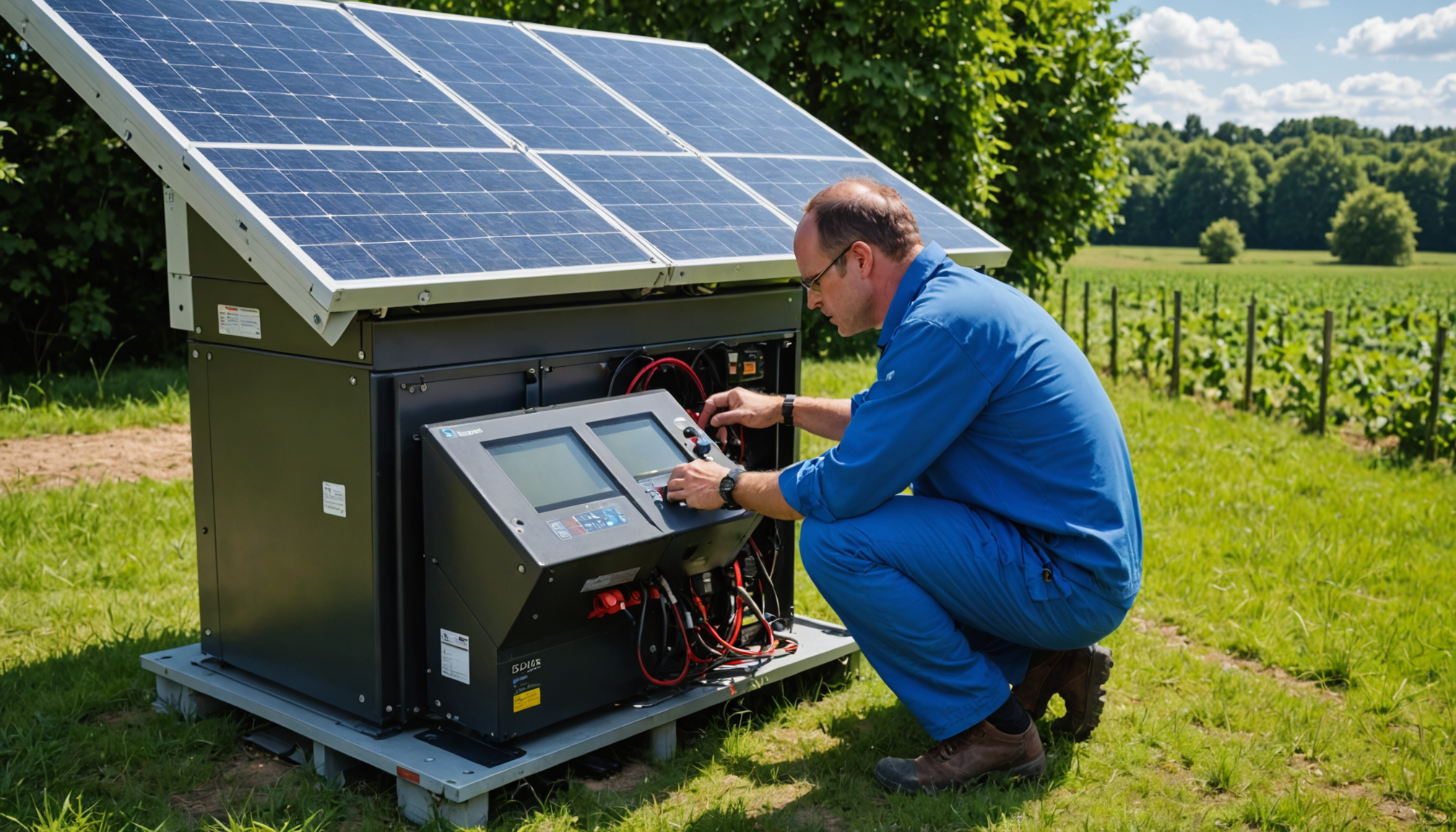 Illustration : cette visite préventive inclut généralement la vérification des — dépannage onduleur solaire en sarthe (72) : quand faire appel à un professionnel ?