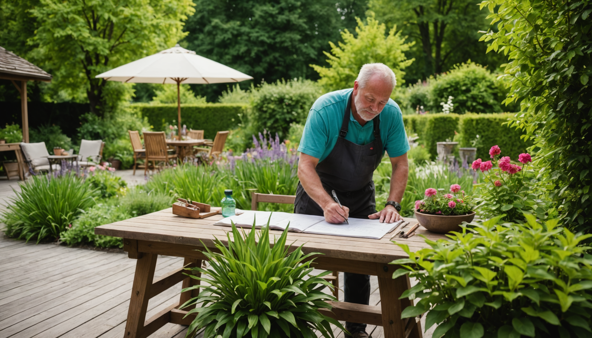 Illustration : pour maîtriser votre budget, privilégiez une approche par — aménagement de jardin à annecy : donnez vie à vos extérieurs avec un expert