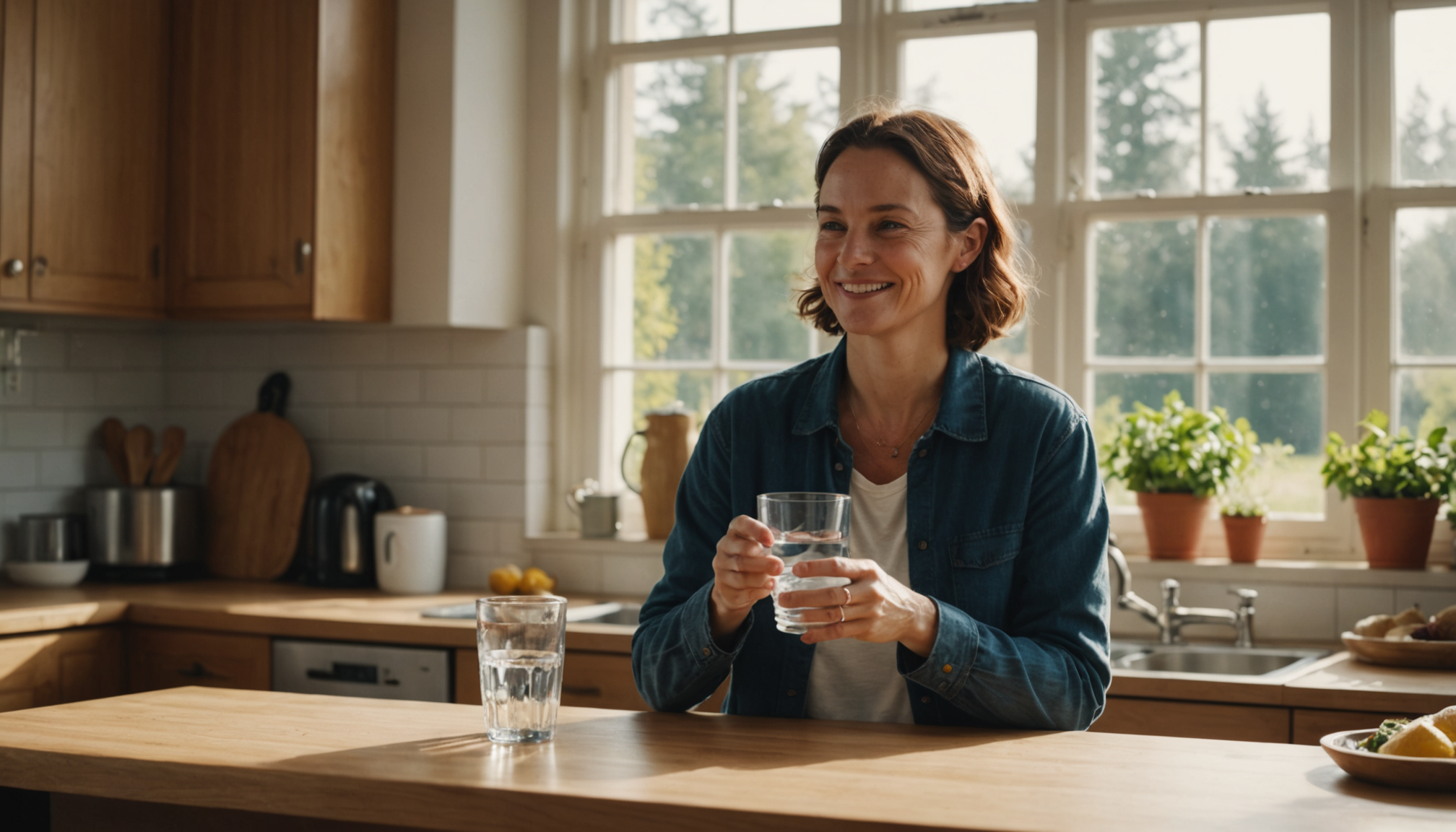 7 astuces pour améliorer votre bien-être quotidien — boire suffisamment d'eau reste l'un des gestes les