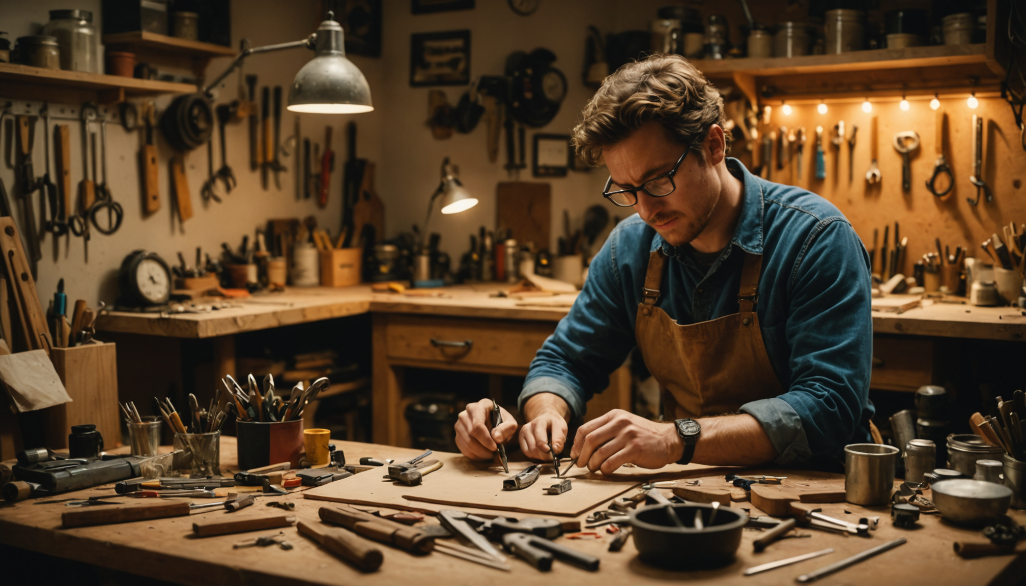 Illustration : le bricolage ne consiste pas à posséder tous — l'art du bricolage : créativité et astuces pratiques