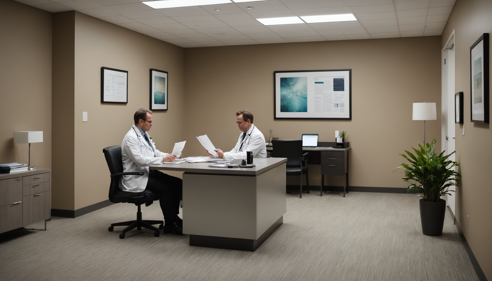 Illustration : les cabinets les plus aboutis intègrent également une — secrets méconnus d'un cabinet médical moderne