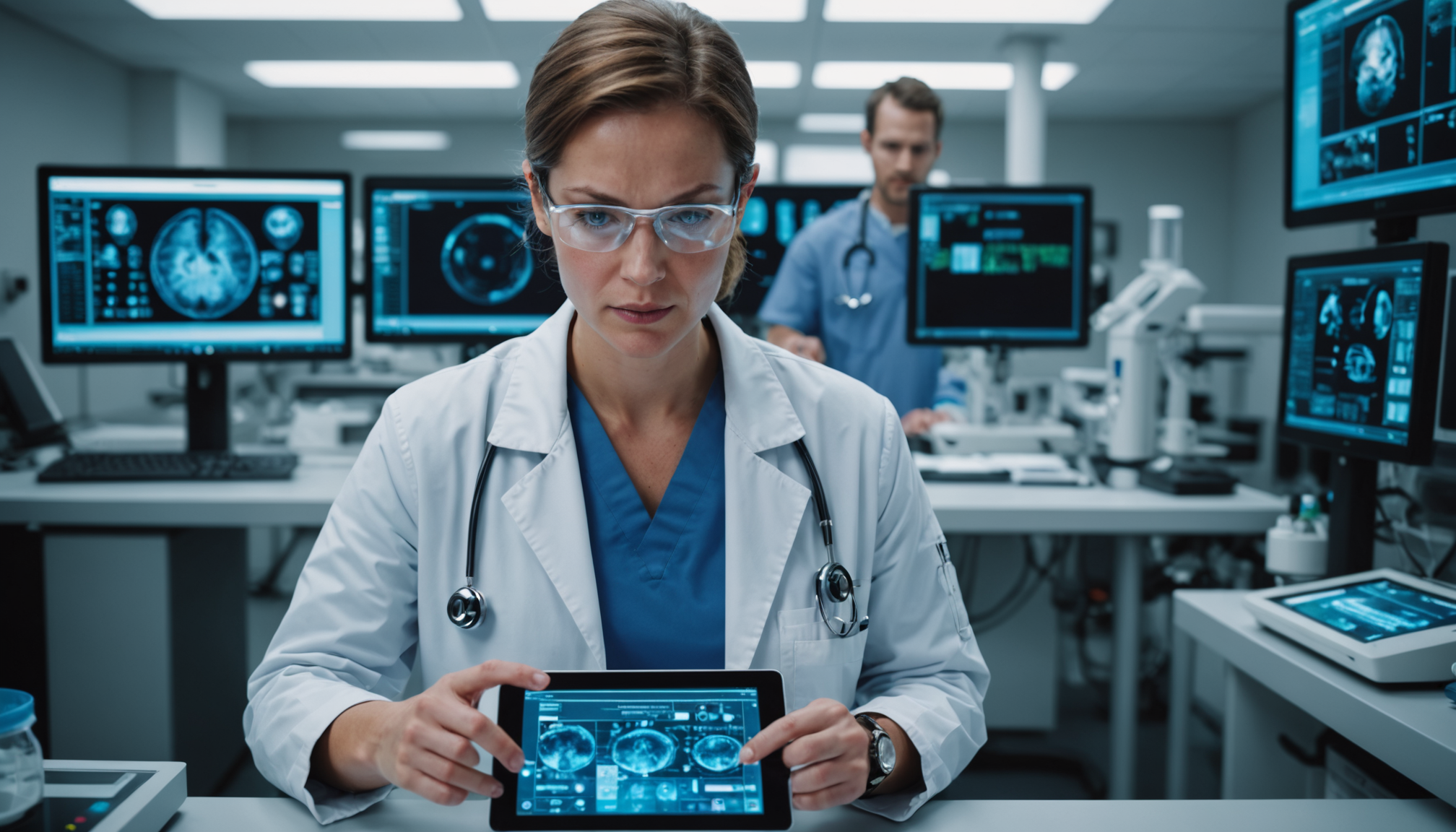 Illustration : e santé travaillent à l'élaboration de normes et — innovations qui transforment la médecine moderne