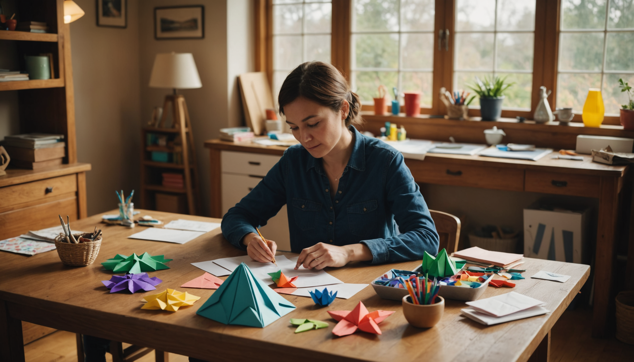 créez des merveilles chez vous avec le bricolage créatif — l'art du pliage japonais ne nécessite qu'une feuille