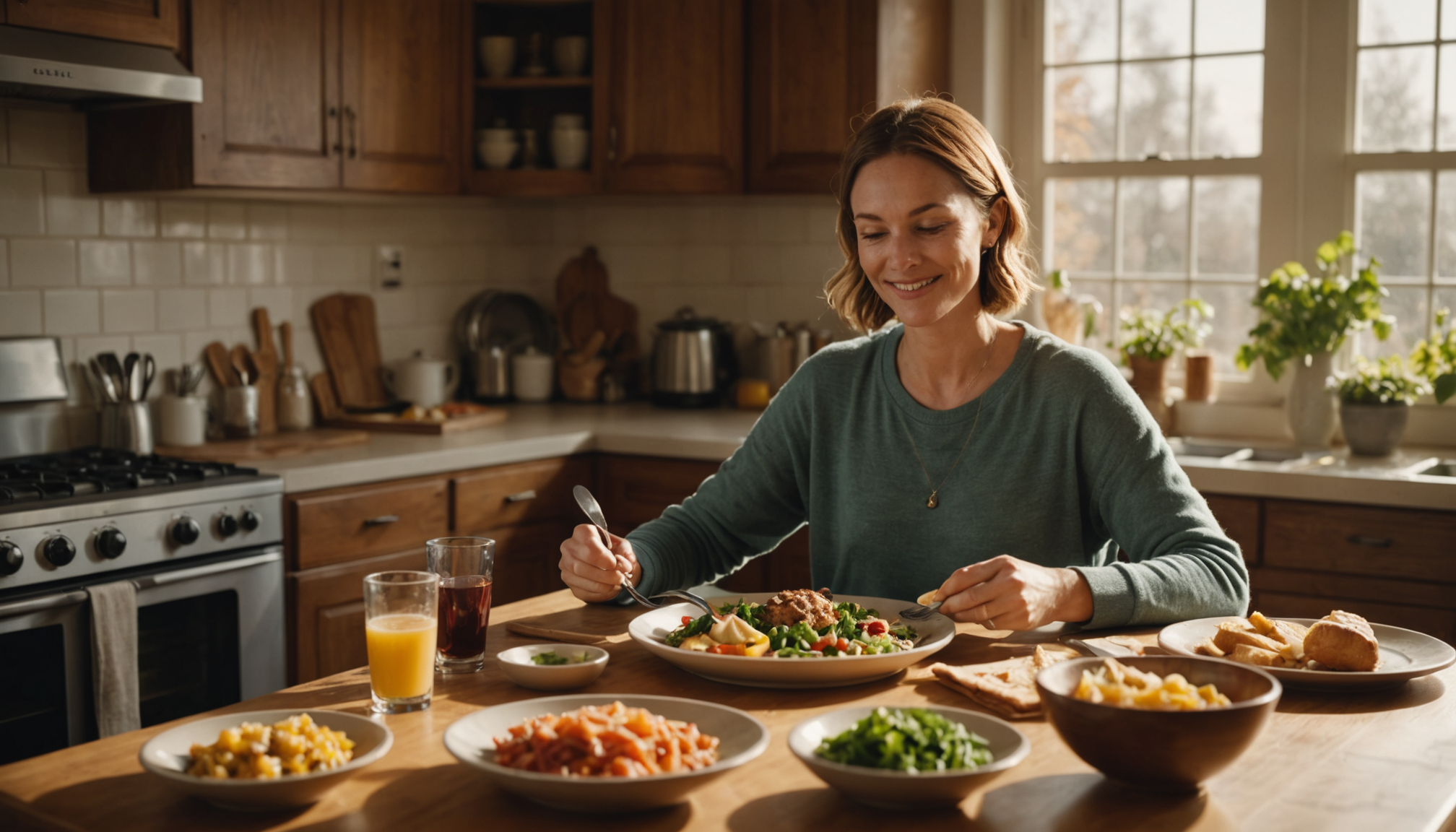 Illustration : pour une vie en santé qui complètent ces — l'alimentation et le bien-être : un duo inséparable