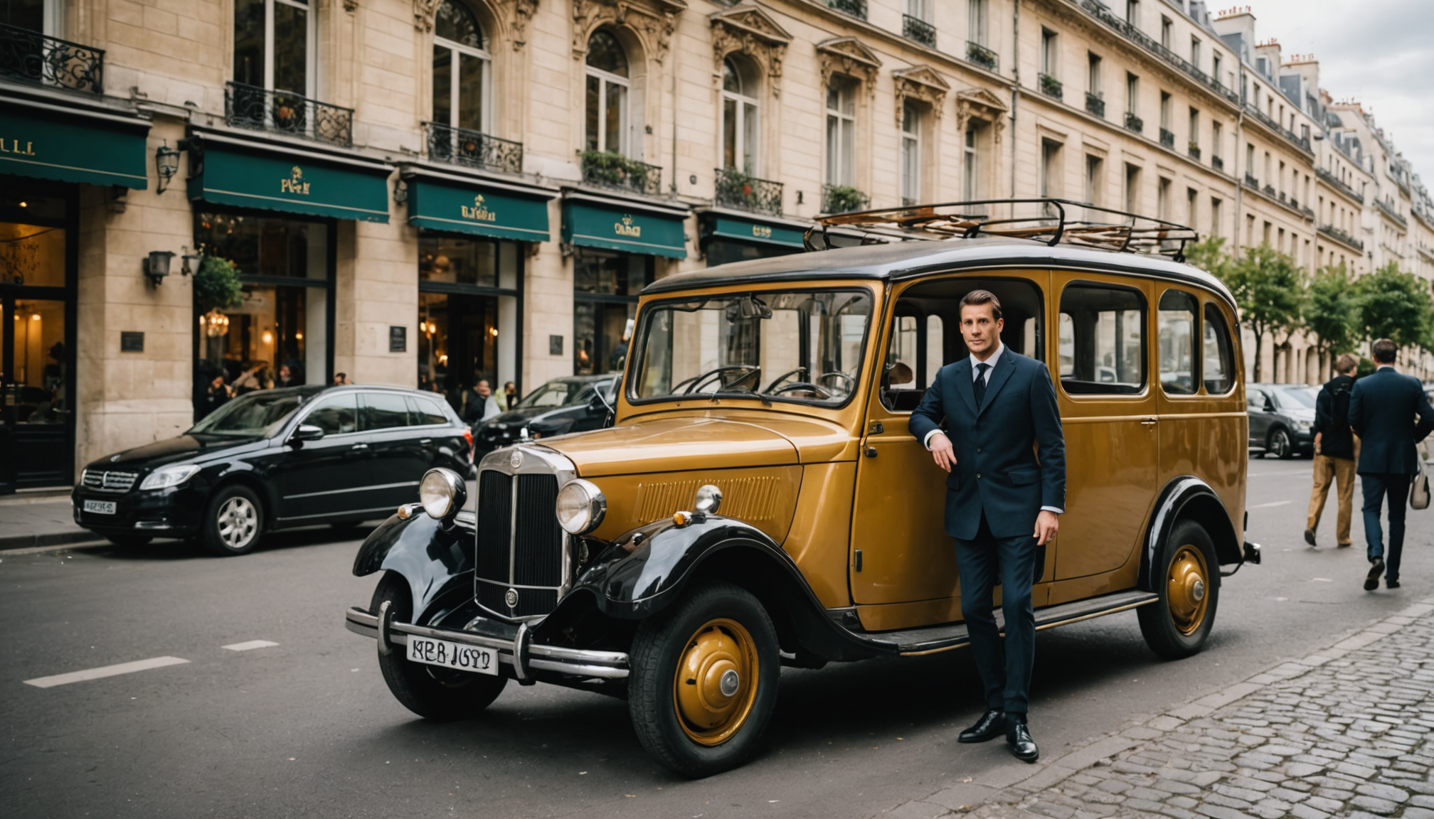 Illustration : nsidéré comme le plus élégant de paris avec — quartiers de paris à visiter en minibus avec chauffeur