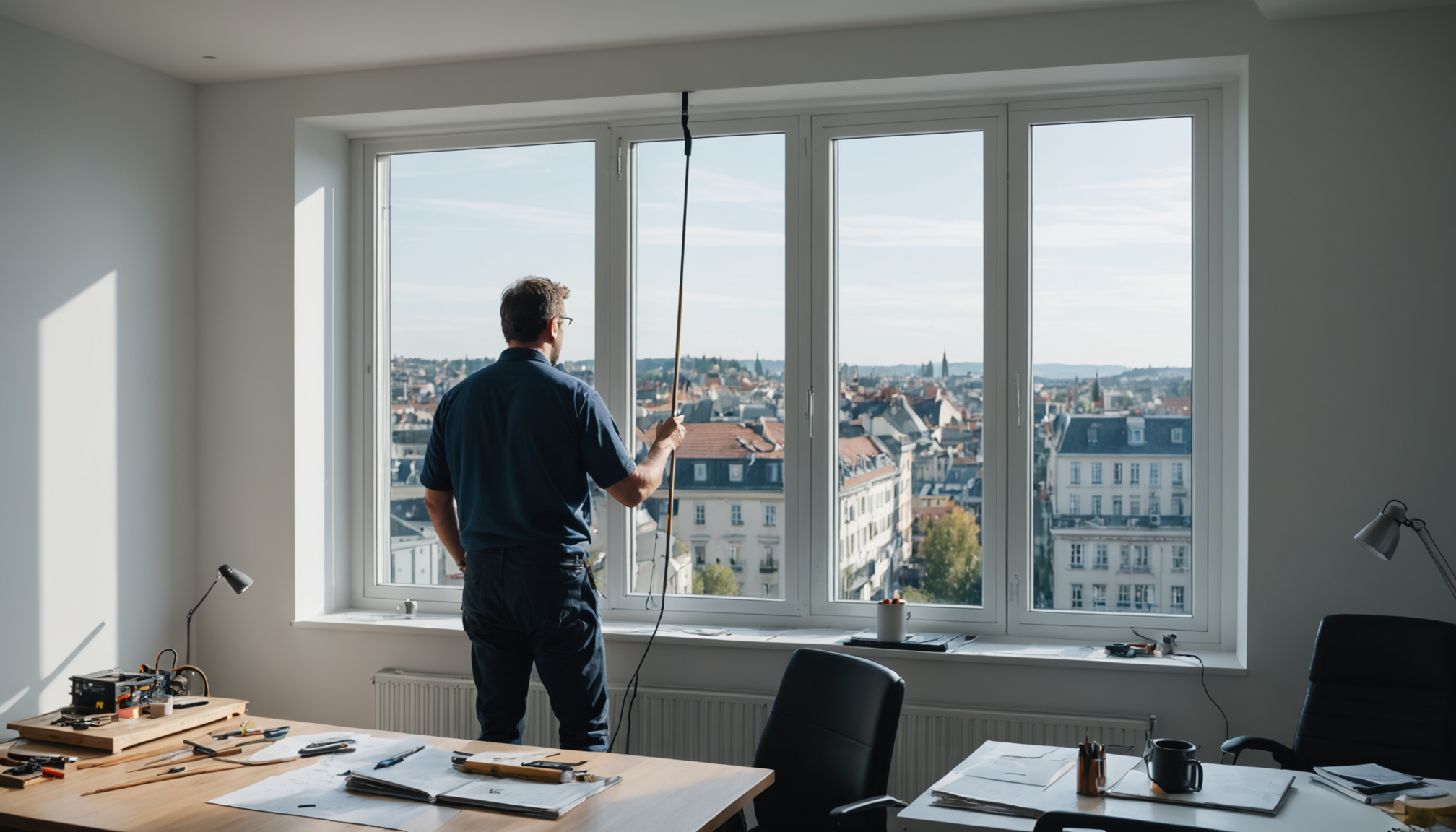 Illustration : un double vitrage mal posé perd jusqu'à 50 — installation de double vitrage à genève : avantages, prix et conseils