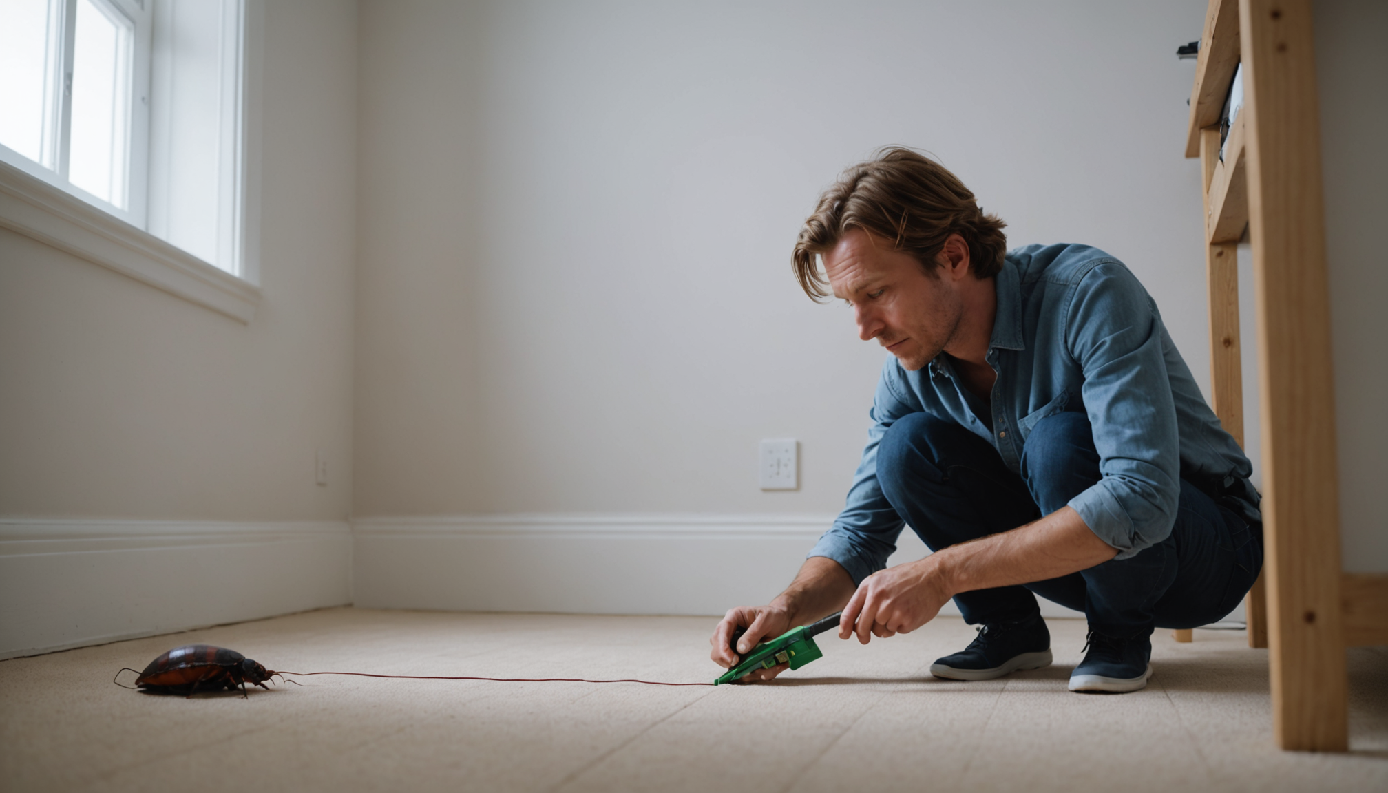 Illustration : s murs et derrière les plinthes avec du — traitement des punaises de lit à domicile : solutions efficaces et rapides