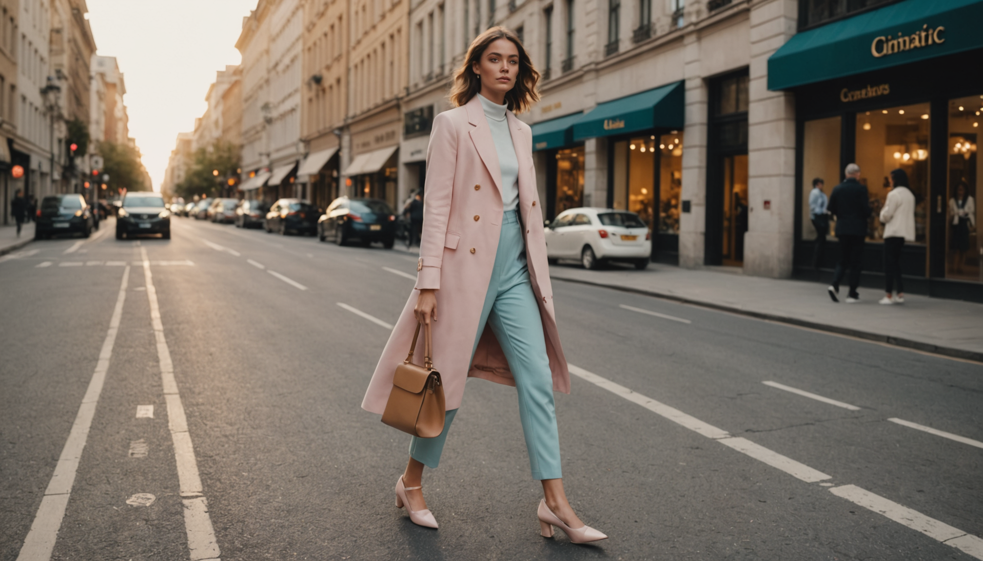 Illustration : pour ancrer les pastels et éviter l'effet trop — couleurs qui domineront la mode en 2026