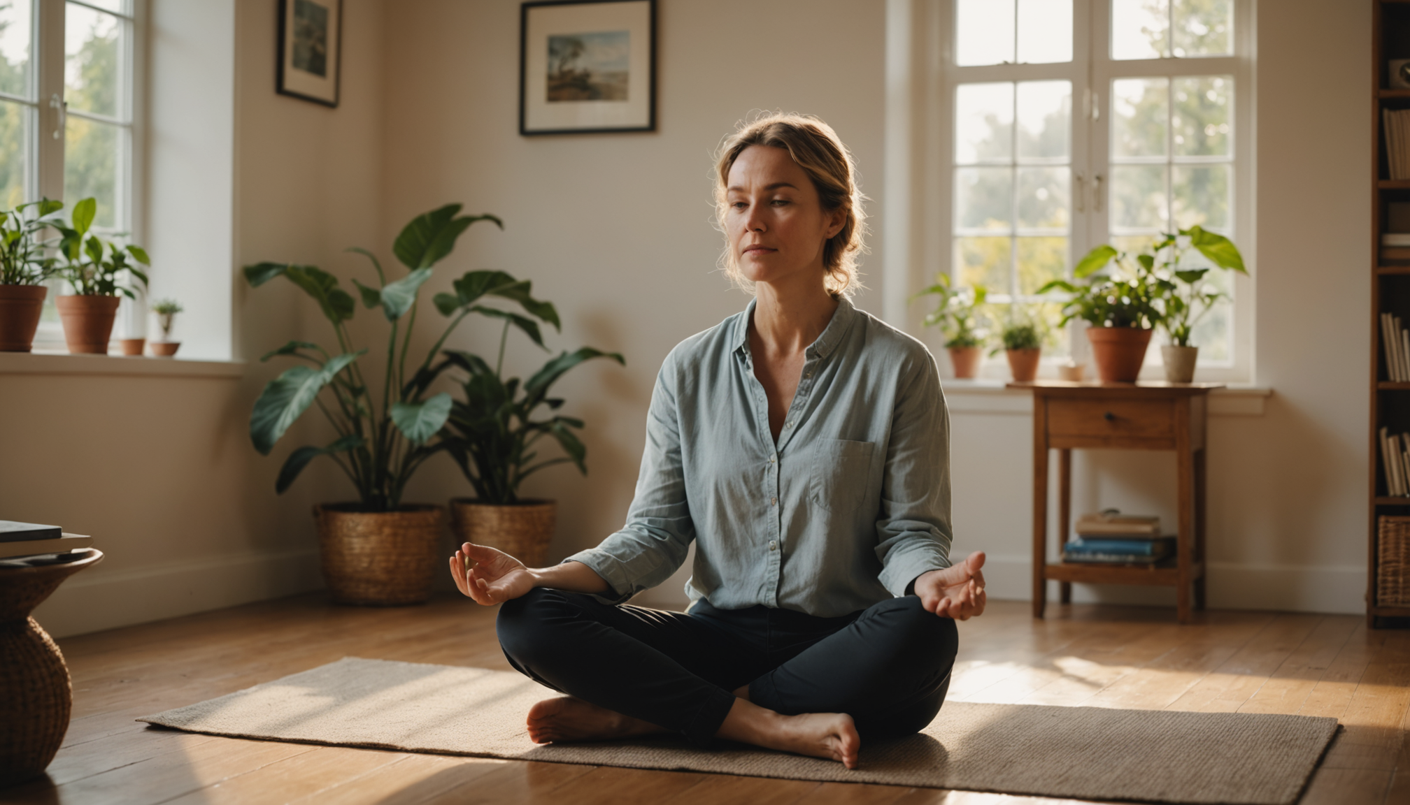 Illustration : ces pratiques gagnent en puissance par leur régularité — harmonisez votre vie grâce à l'union de l'esprit et du corps