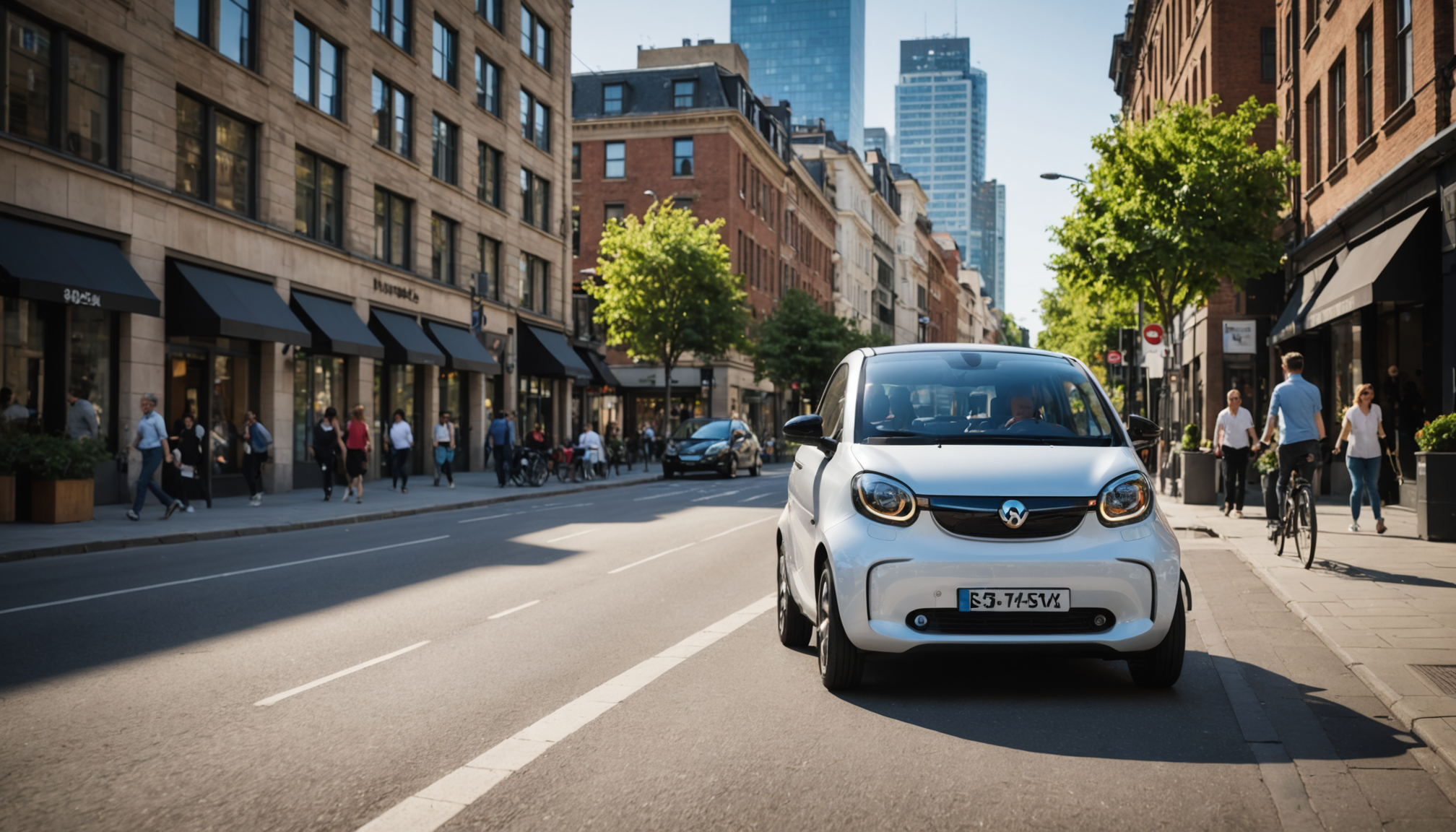 Illustration : les entreprises bénéficient d'avantages fiscaux spécifiques. l'amortissement accéléré — voitures sans permis électriques, l'avenir de la mobilité urbaine