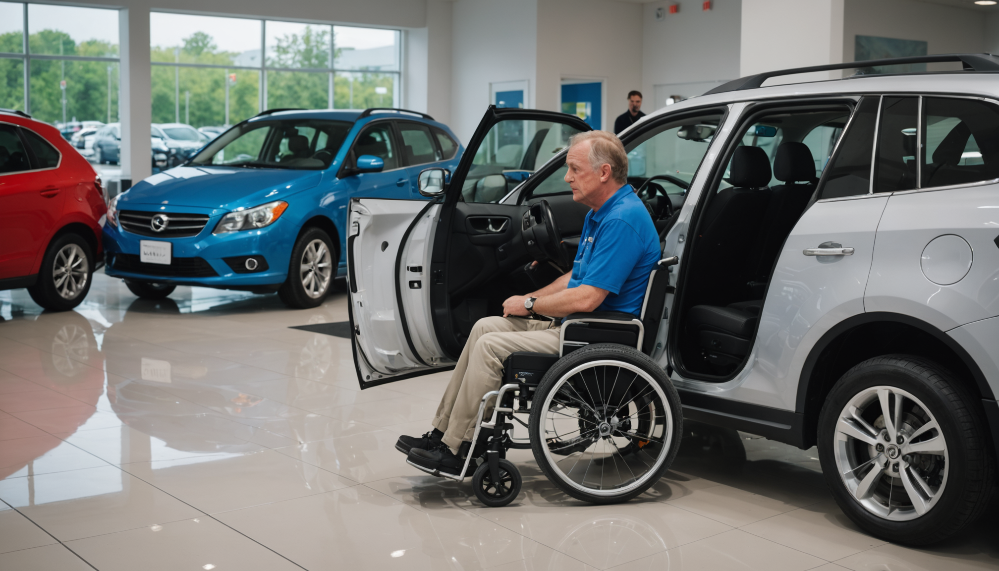 Illustration : les personnes en situation de handicap trouvent aussi — est-il possible de réaliser un leasing de voiture sans permis ?