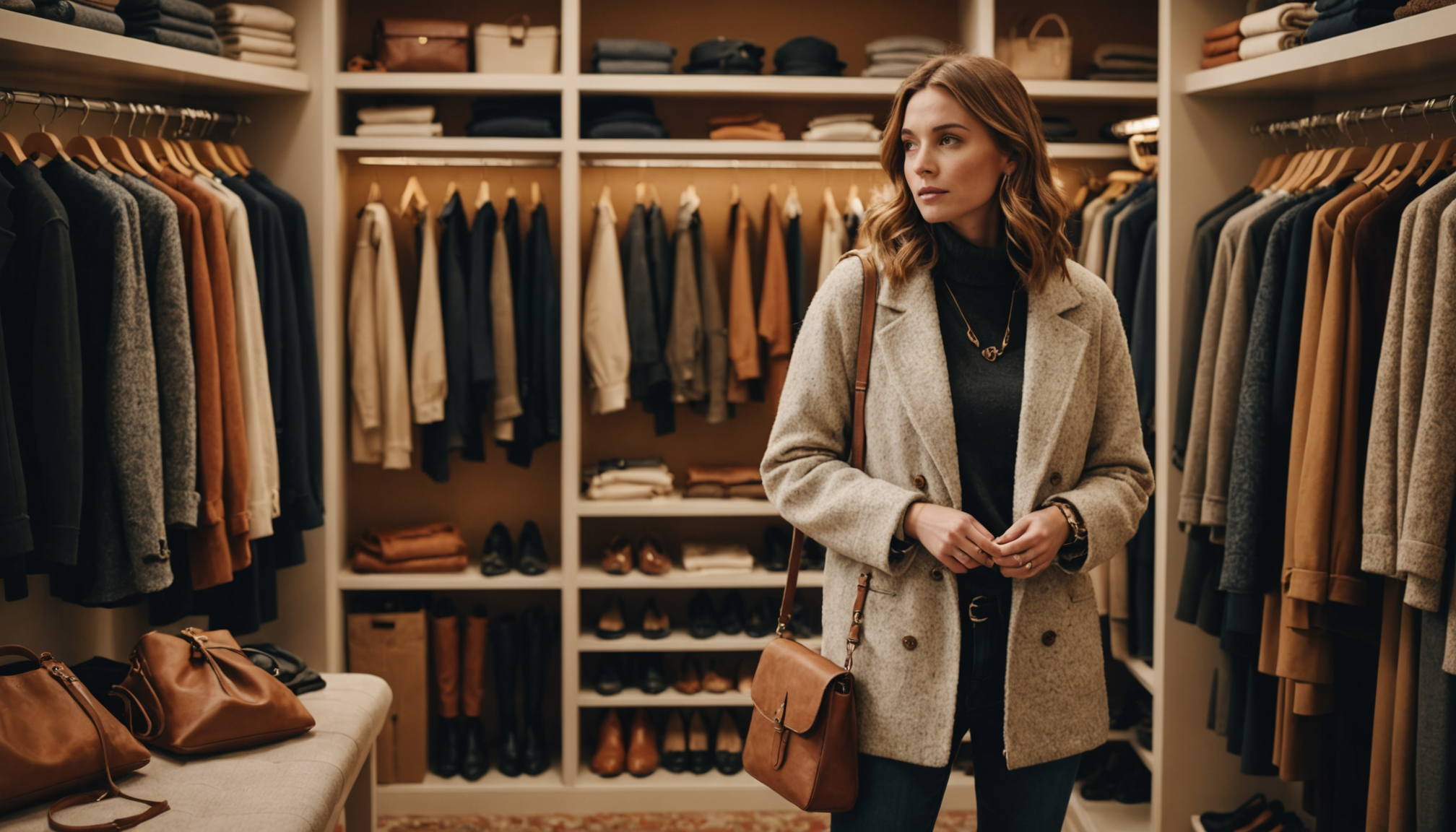 Illustration : ent dans cette capacité à équilibrer bases neutres — couleur sublimera votre style cet automne ?