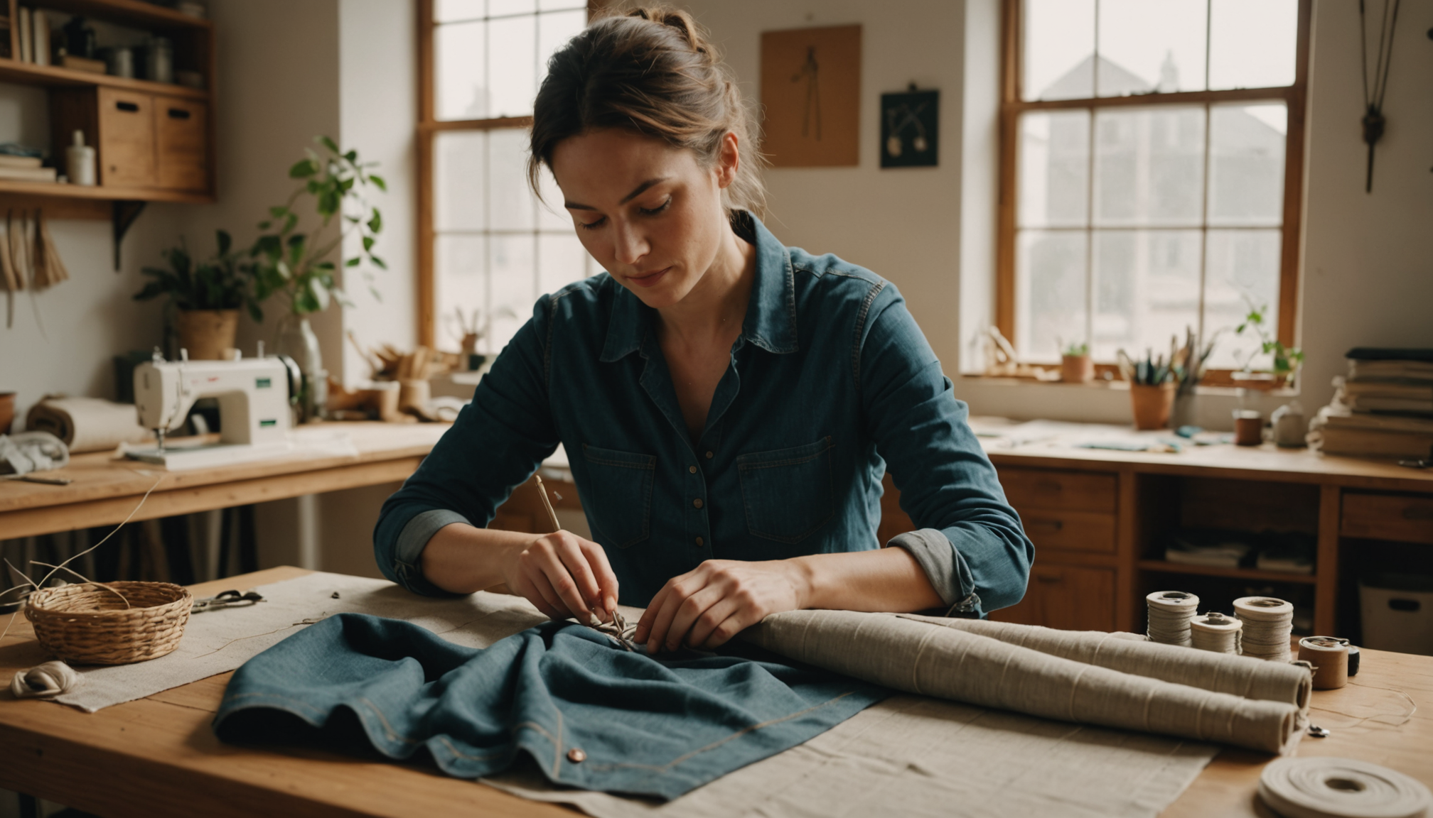 Illustration : les créations sur mesure éthiques représentent certes un — mode et écologie : un mariage possible ?