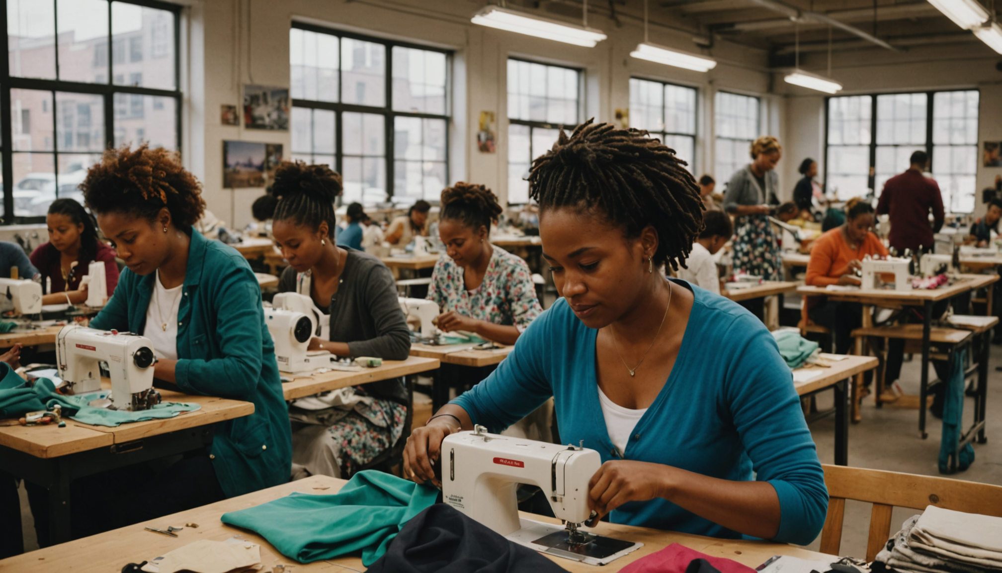 Illustration : les ateliers de réparation et de customisation fleurissent — la mode durable séduit-elle de plus en plus ?