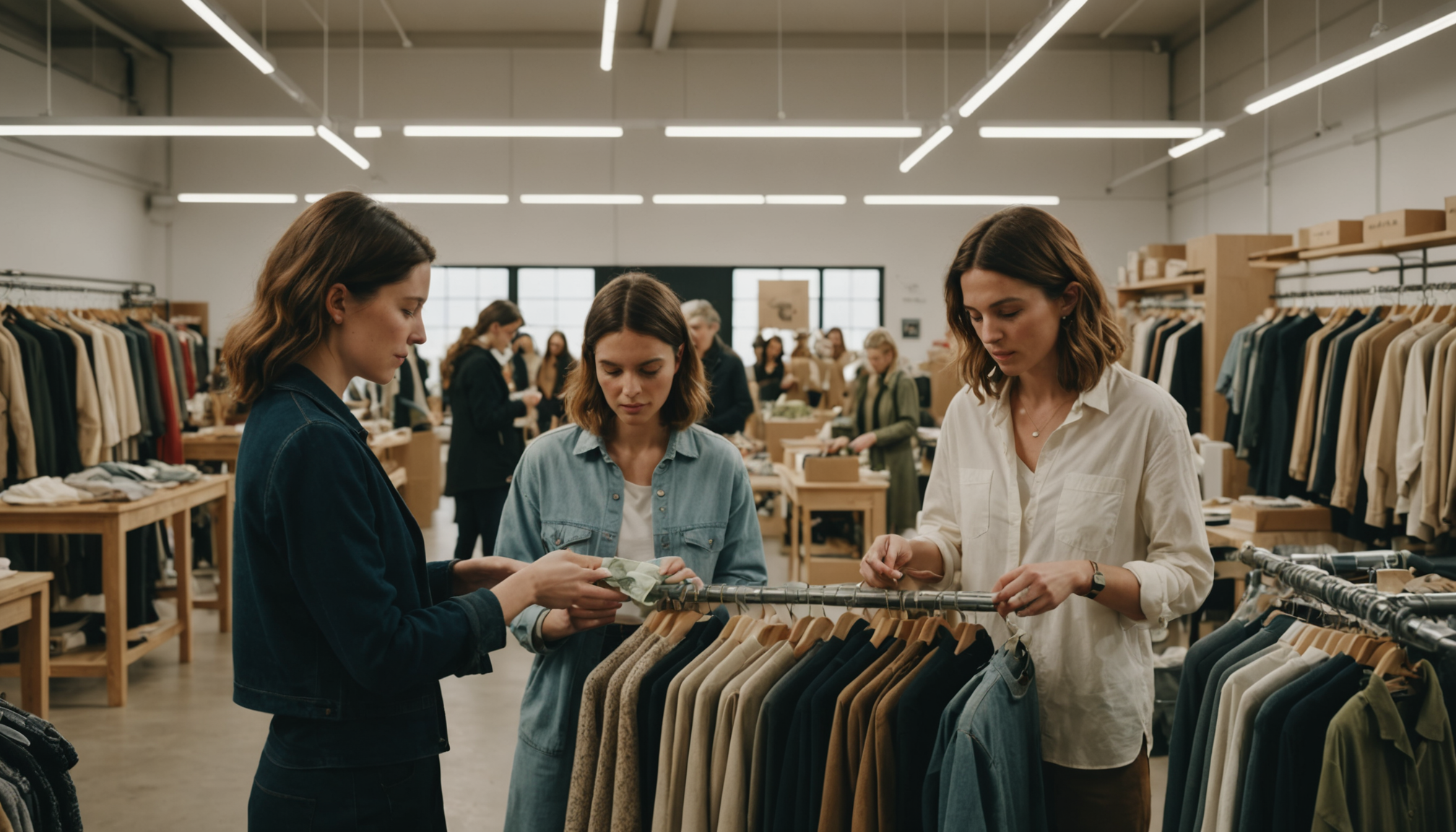 Illustration : circulaire, recyclabilité, impact environnemental certification exigeante, encore peu — la mode durable séduit-elle de plus en plus ?