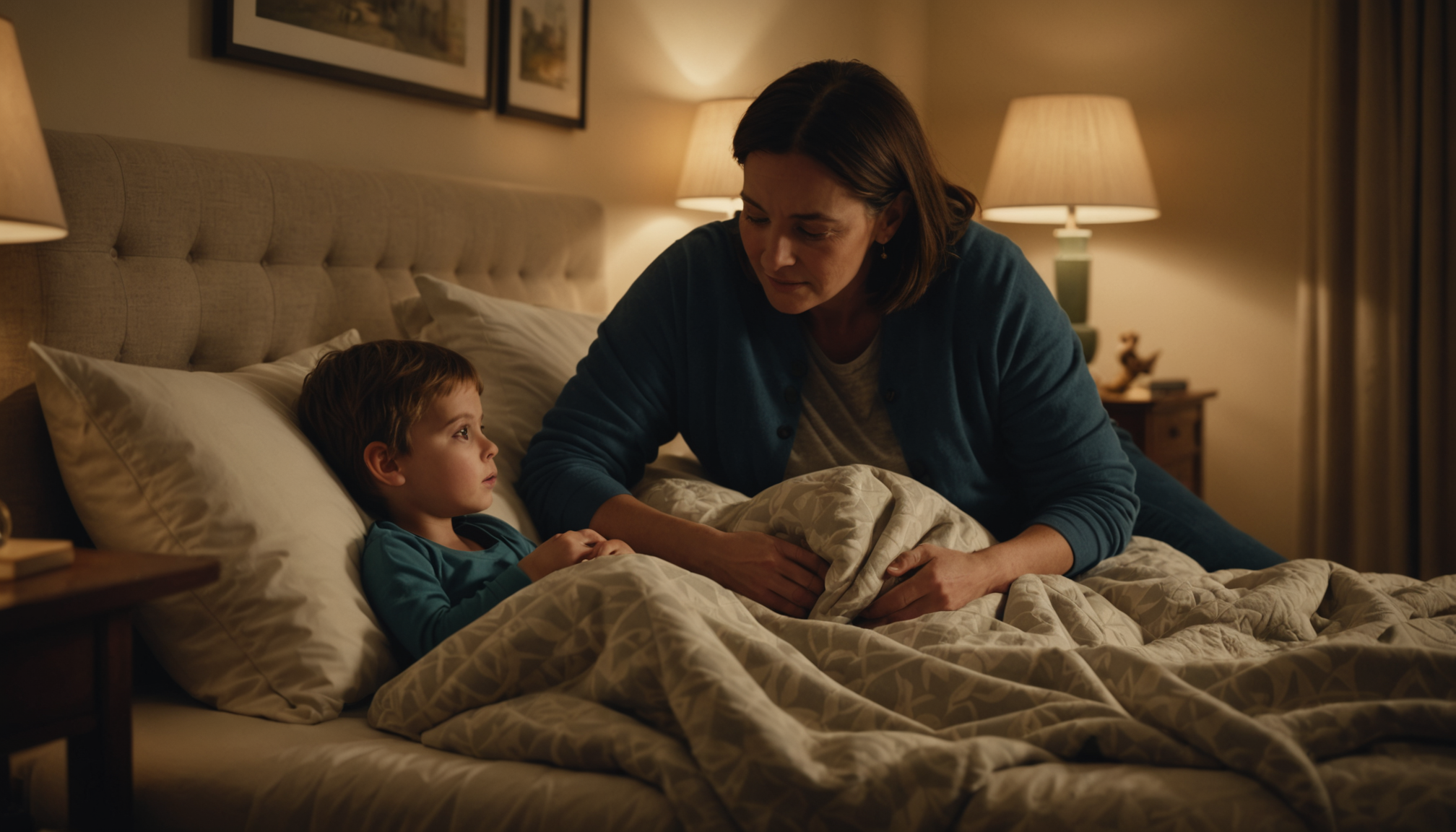 l'art de l'éducation bienveillante au quotidien — position au coucher imposer par la force établir