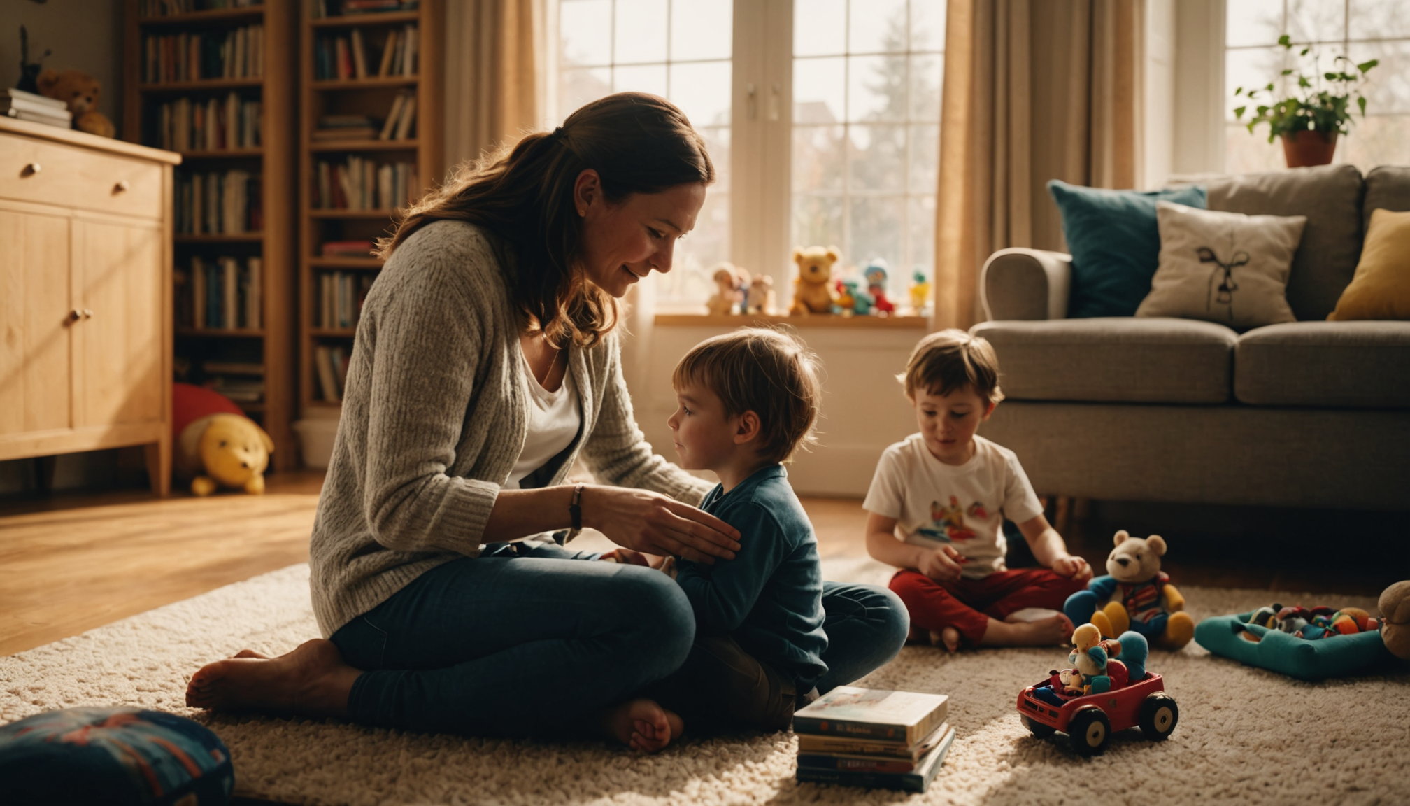 Illustration : lorsqu'une limite est franchie, appliquez une conséquence logique — l'art de l'éducation bienveillante au quotidien