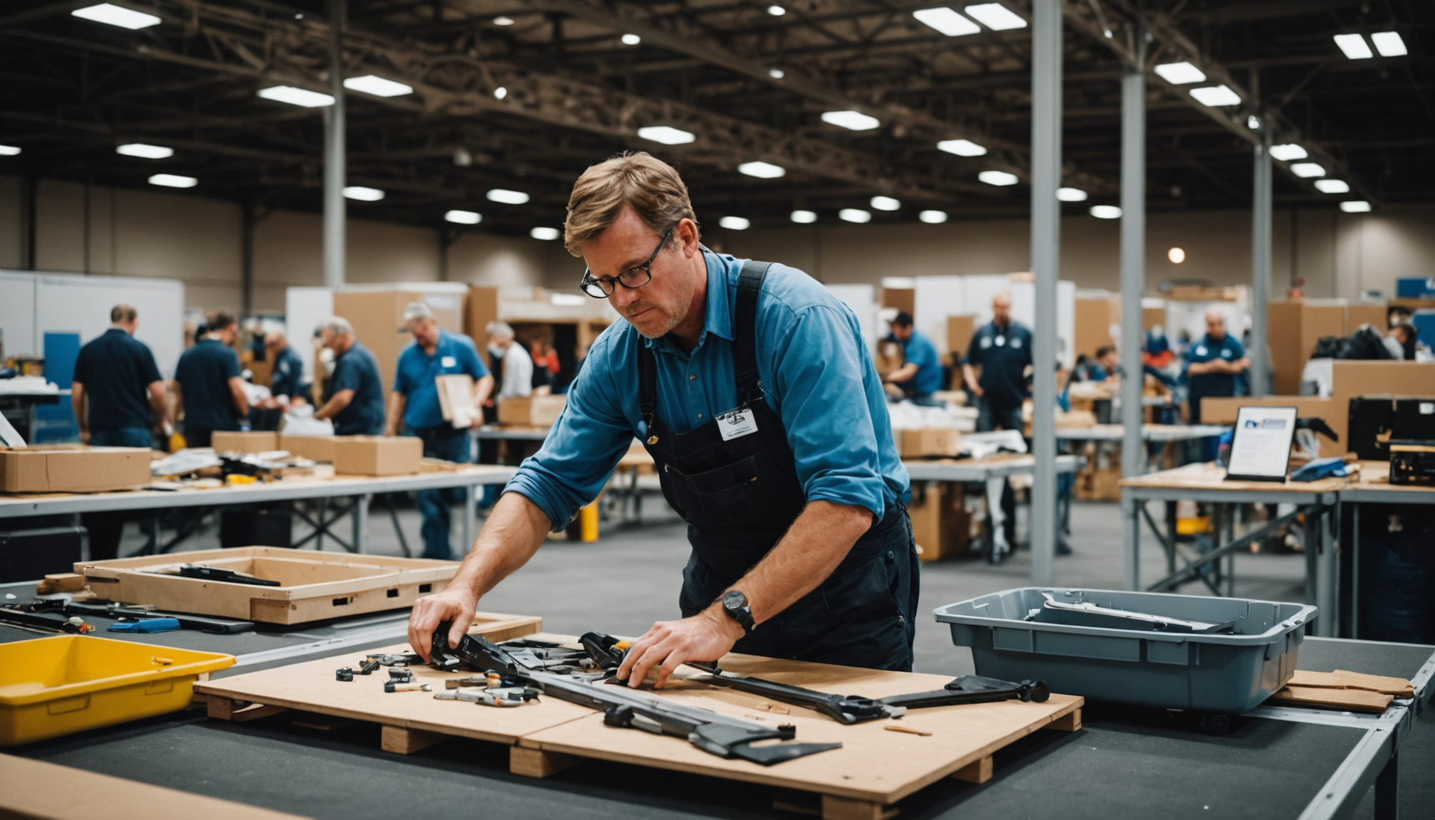 qu'est-ce qu'un standiste ? &mdash; une fois le salon termin&eacute;, il revient pour