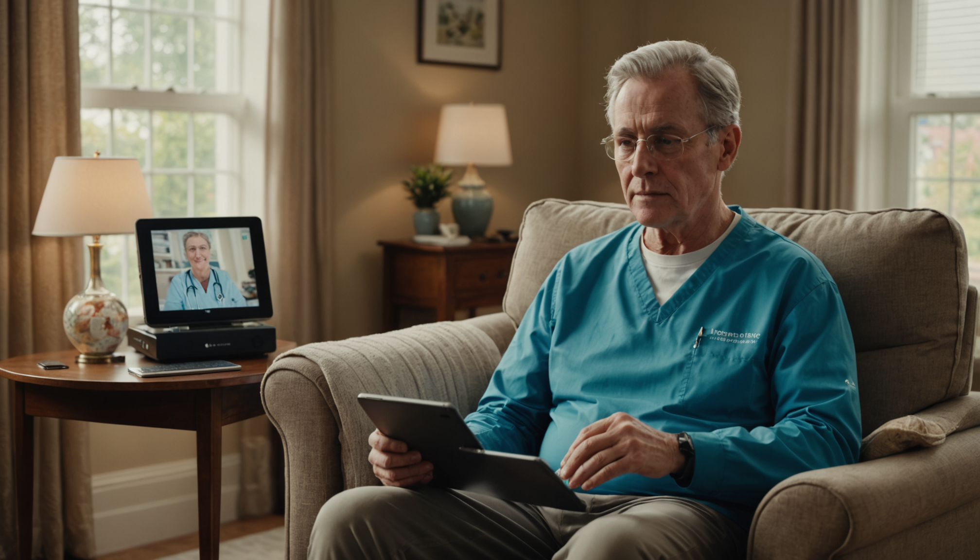 Illustration : elle facilite également le suivi des traitements chroniques. — la télémédecine transforme-t-elle nos soins ?