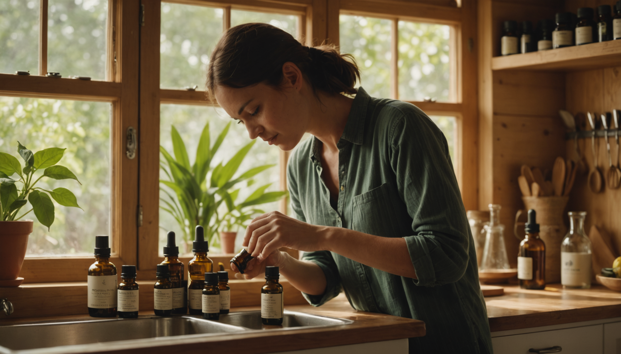 Illustration : une huile essentielle de citronnelle correctement stockée conserve — exploiter tout le potentiel de l’huile essentielle citronnelle ?