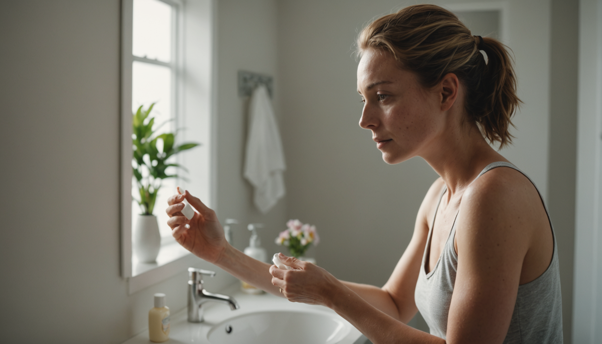 Illustration : la protection solaire constitue également un geste de — prendre soin de soi : des habitudes saines à adopter au quotidien