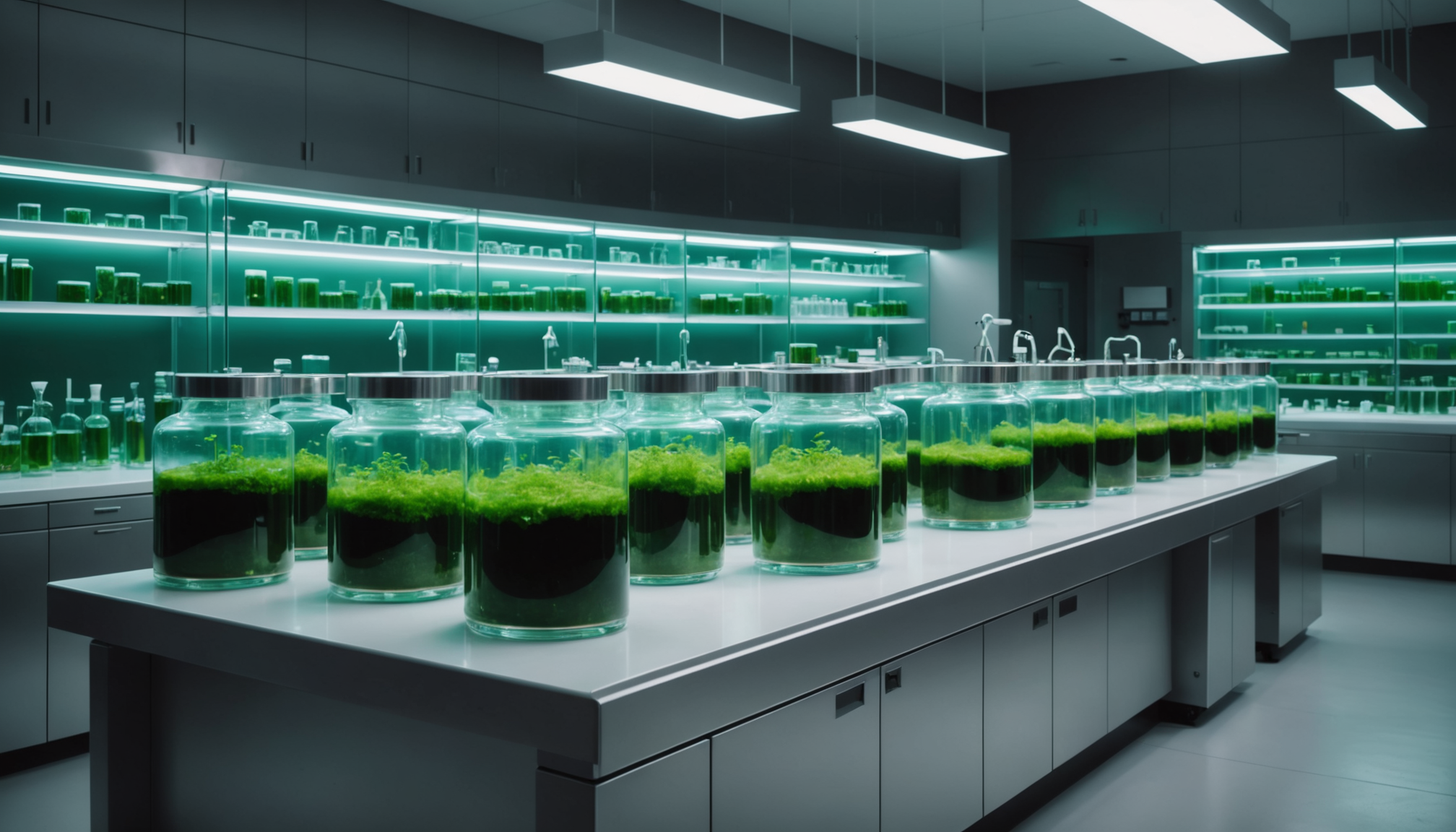 style et innovation : l'avenir de la beauté moderne — les algues cultivées en photobioréacteurs représentent une autre