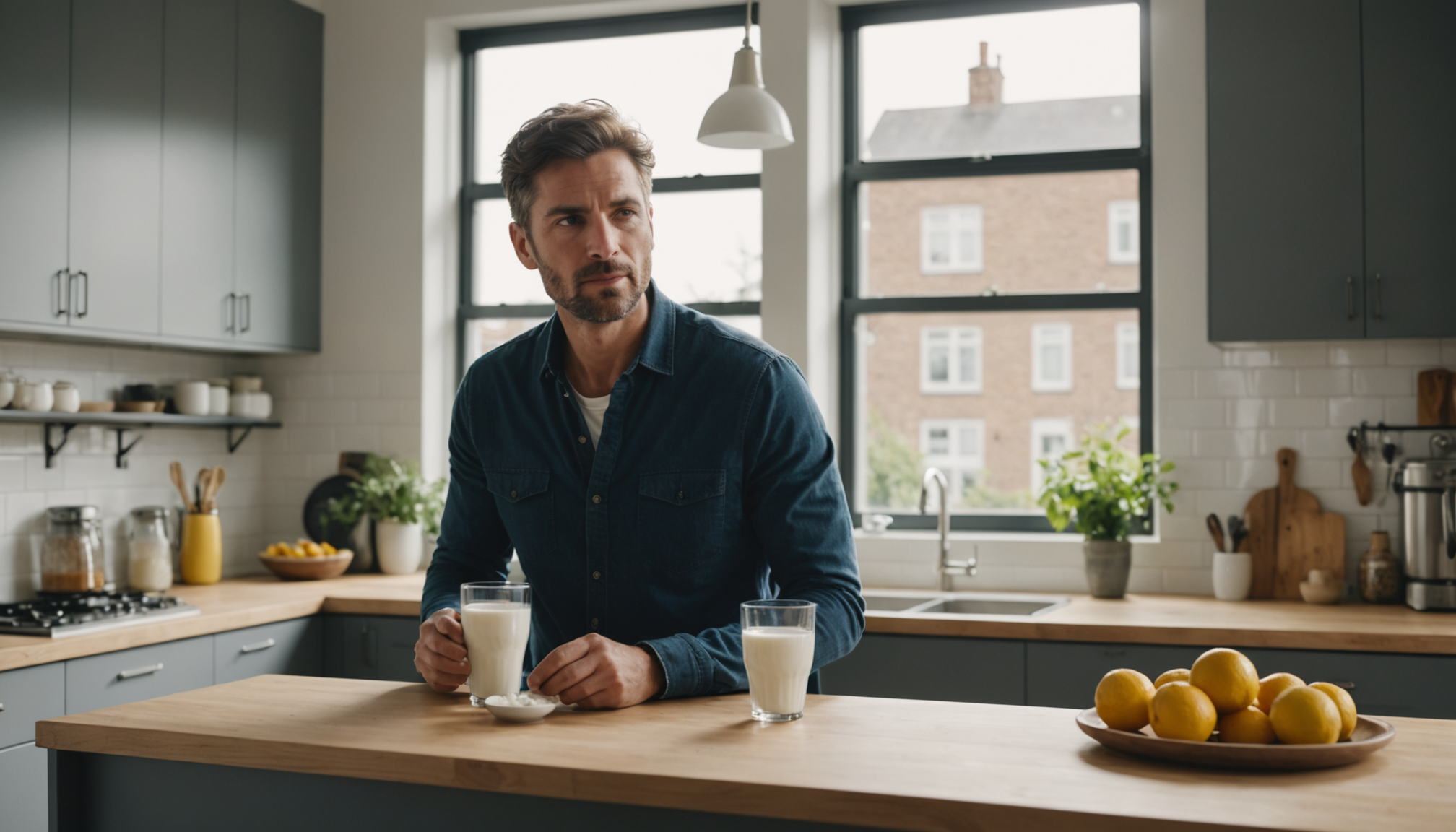 Illustration : tez des probiotiques (yaourts, kéfir, choucroute) pour maintenir — 7 astuces pour sublimer la beauté masculine au quotidien