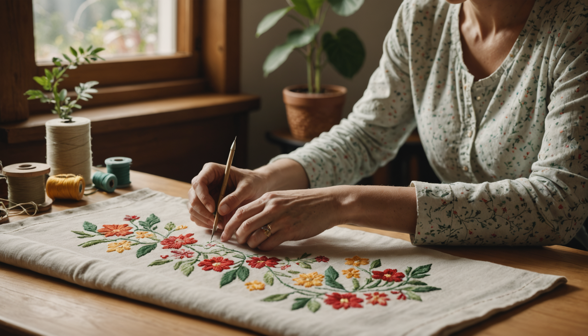 Illustration : vetement personnalisé broderie offre une alternative durable en — mode durable redéfinit les standards contemporains