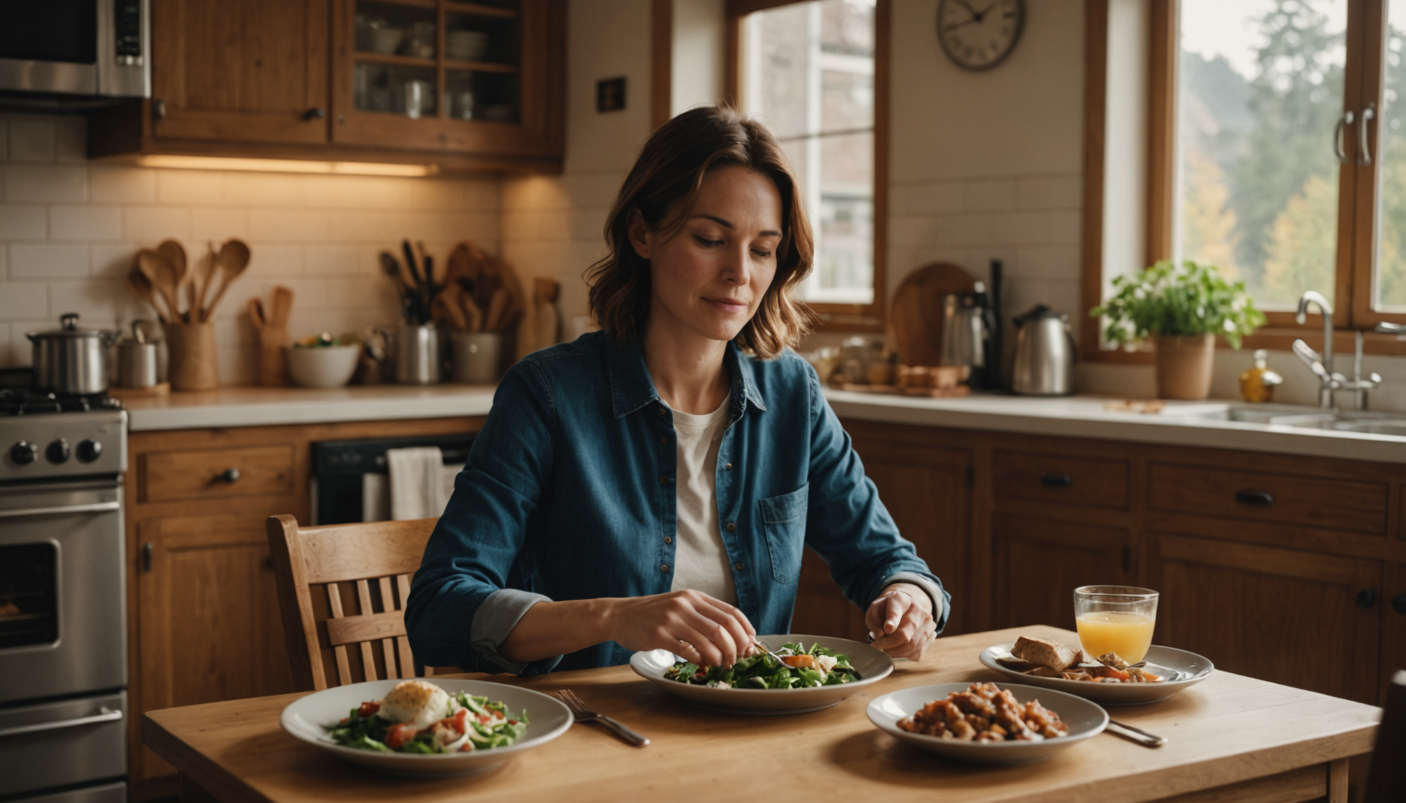 10 astuces pour harmoniser esprit et corps au quotidien — mangez lentement, en mastiquant soigneusement. cette attention favorise